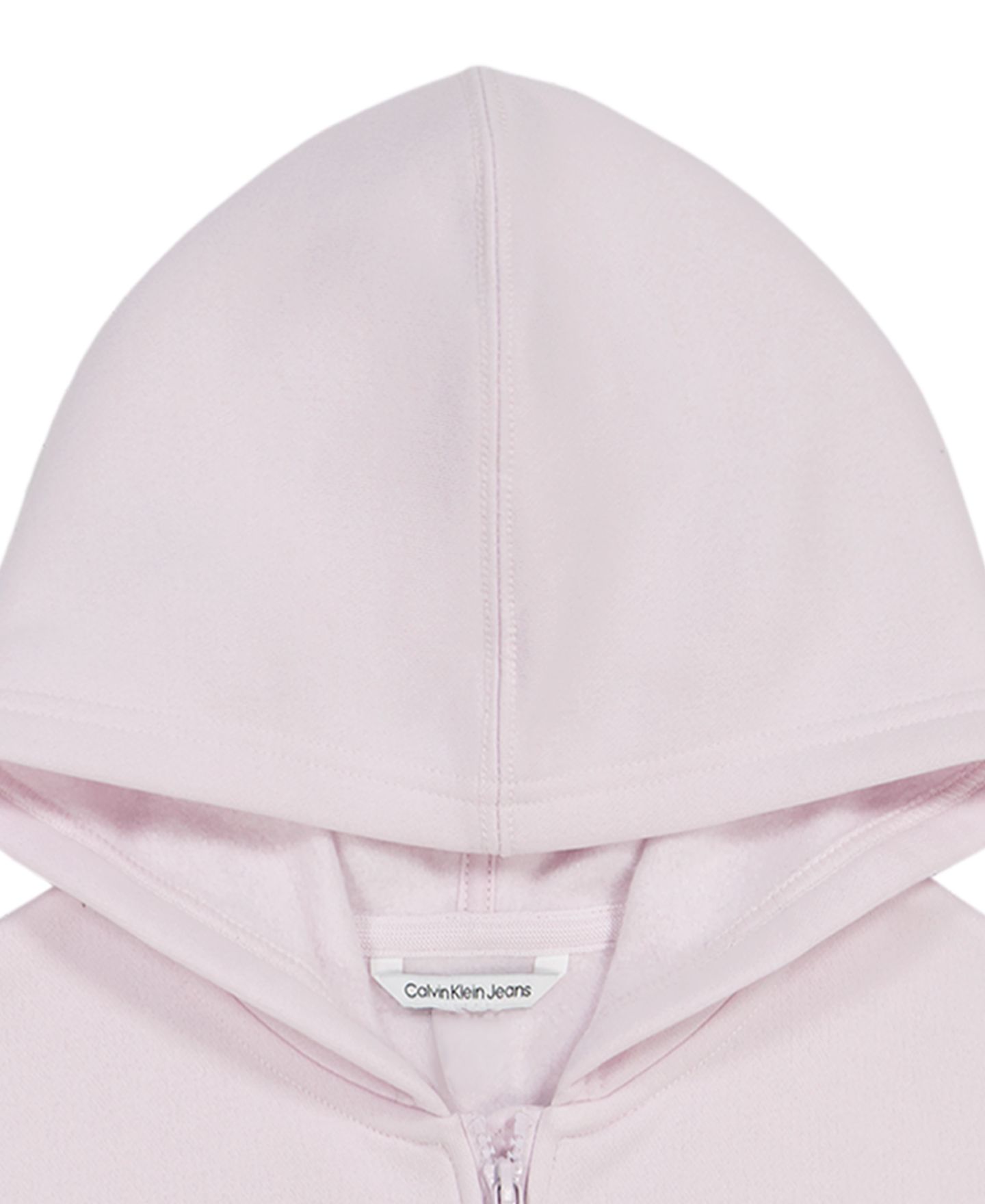 Худи Calvin Klein Long-Sleeve для девочек, цвет: Орхидея ледяной — фото 3