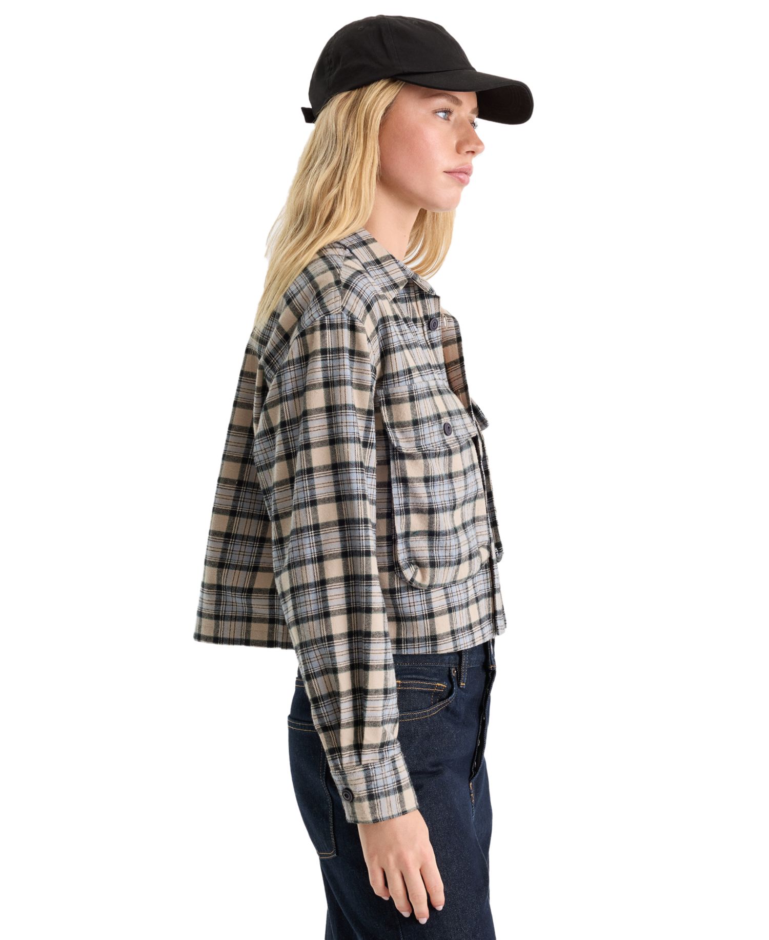 Women's Button-Front Collared Shirt