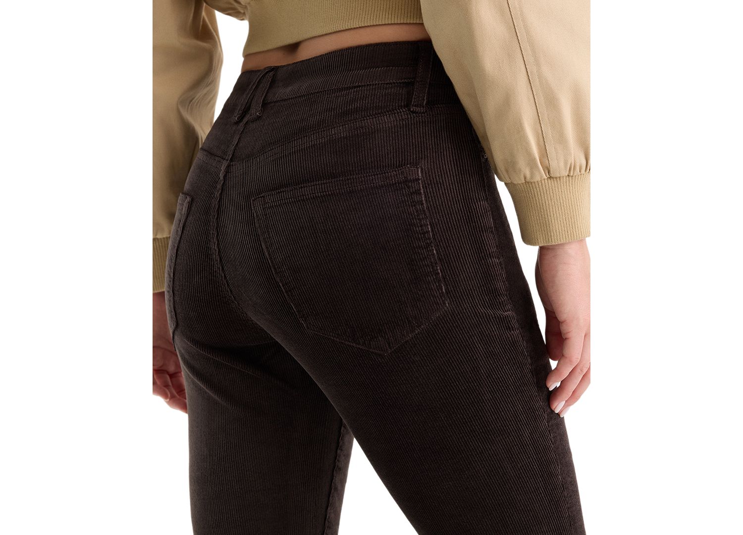 Women's Corduroy High-Rise Bootcut Jeans