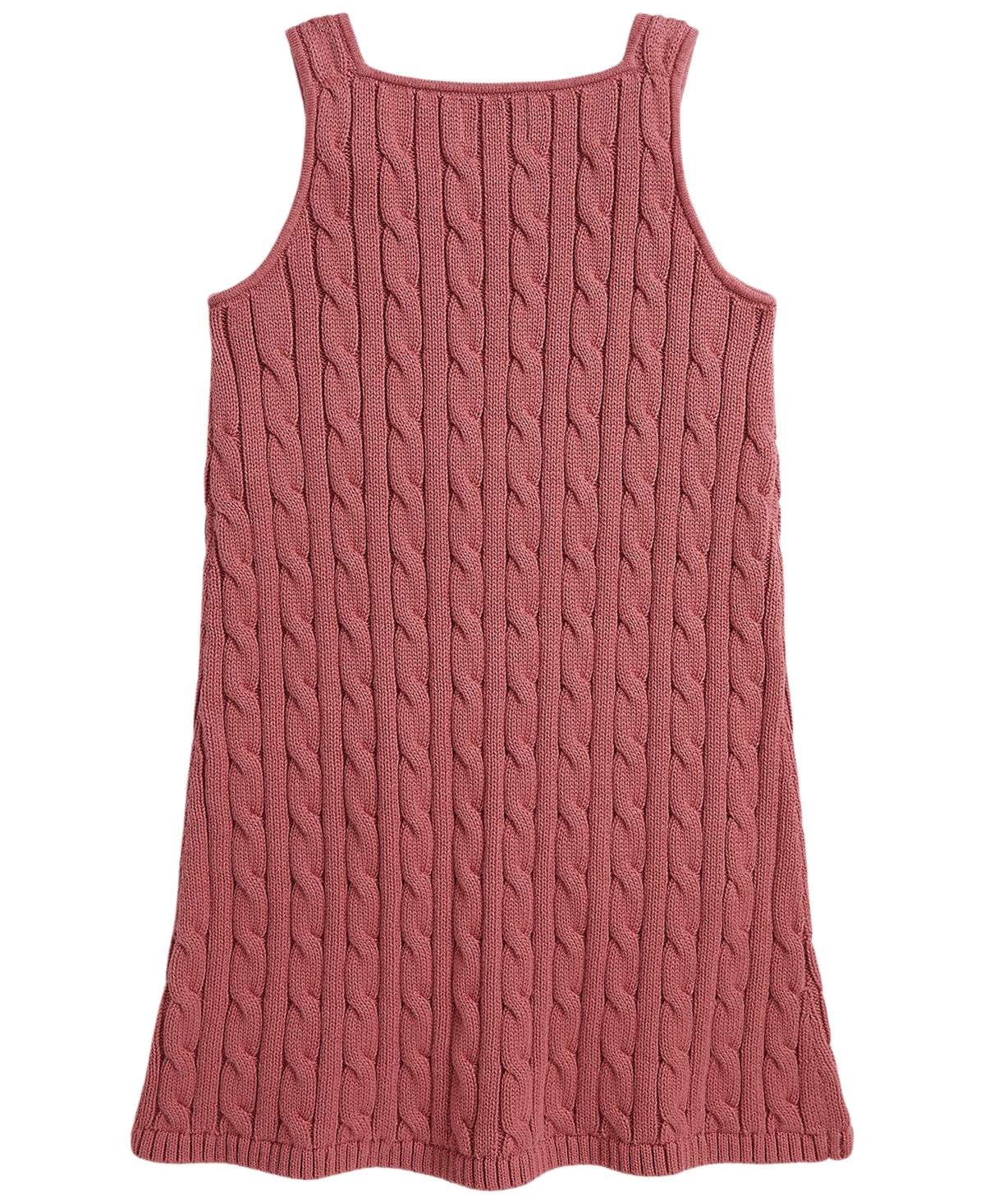 Polo Ralph Lauren Girls' 2T-6X Cable-Knit Cotton Sweater Dress