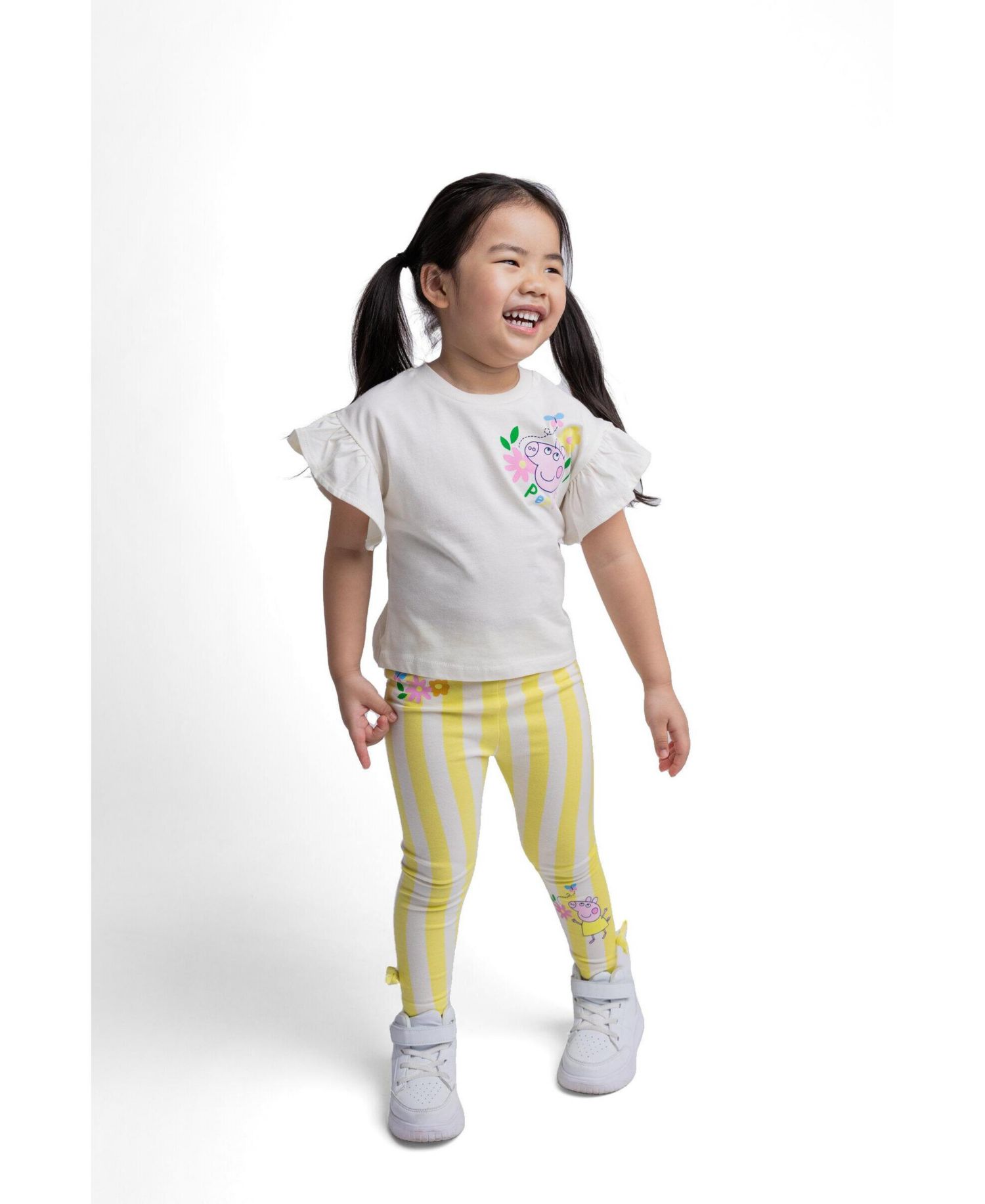 Little Girl's (5-8) 2-Piece T-Shirt and Leggings Set