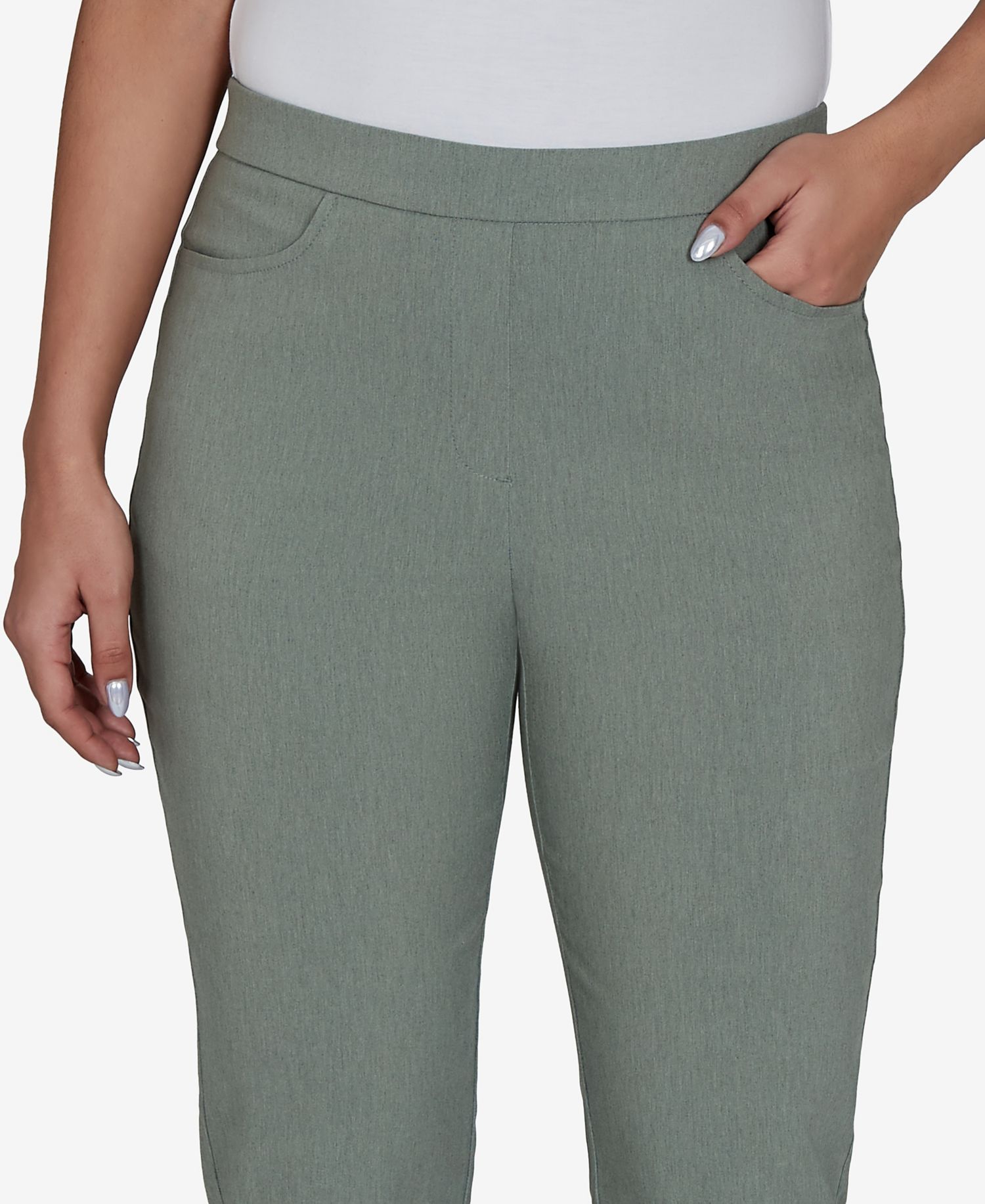 Women's Provence Millennium Flat Front Short Length Pants