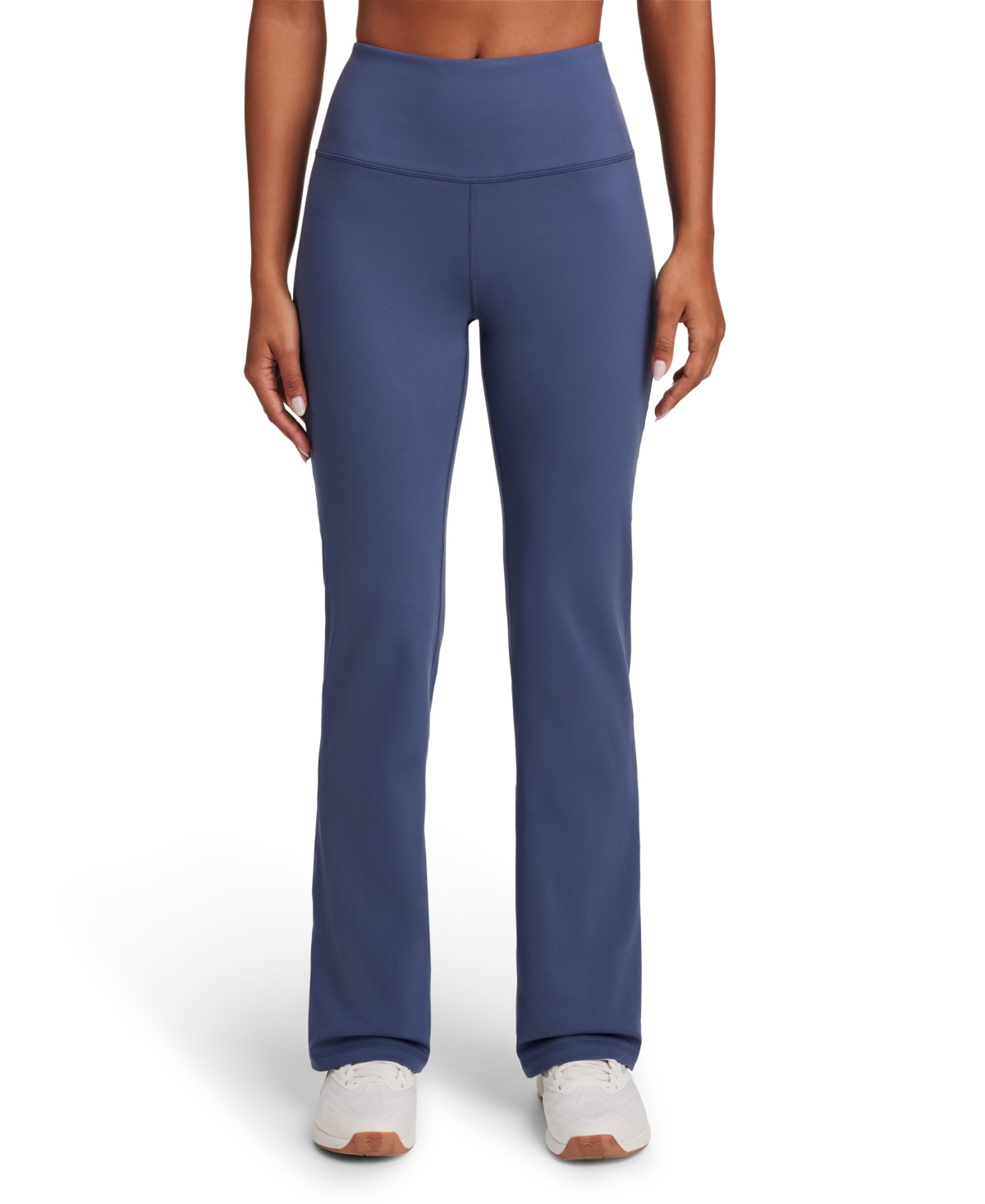 Reebok Women's Id Train High-rise Bootcut Leggings In Legacy Blue