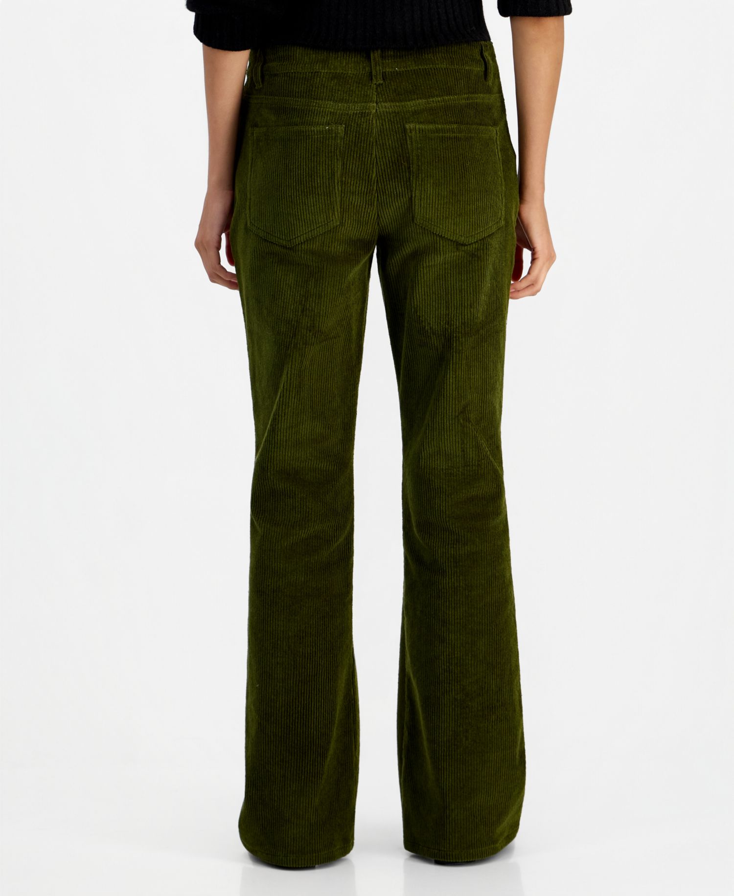 Petite Corduroy Flare Pants