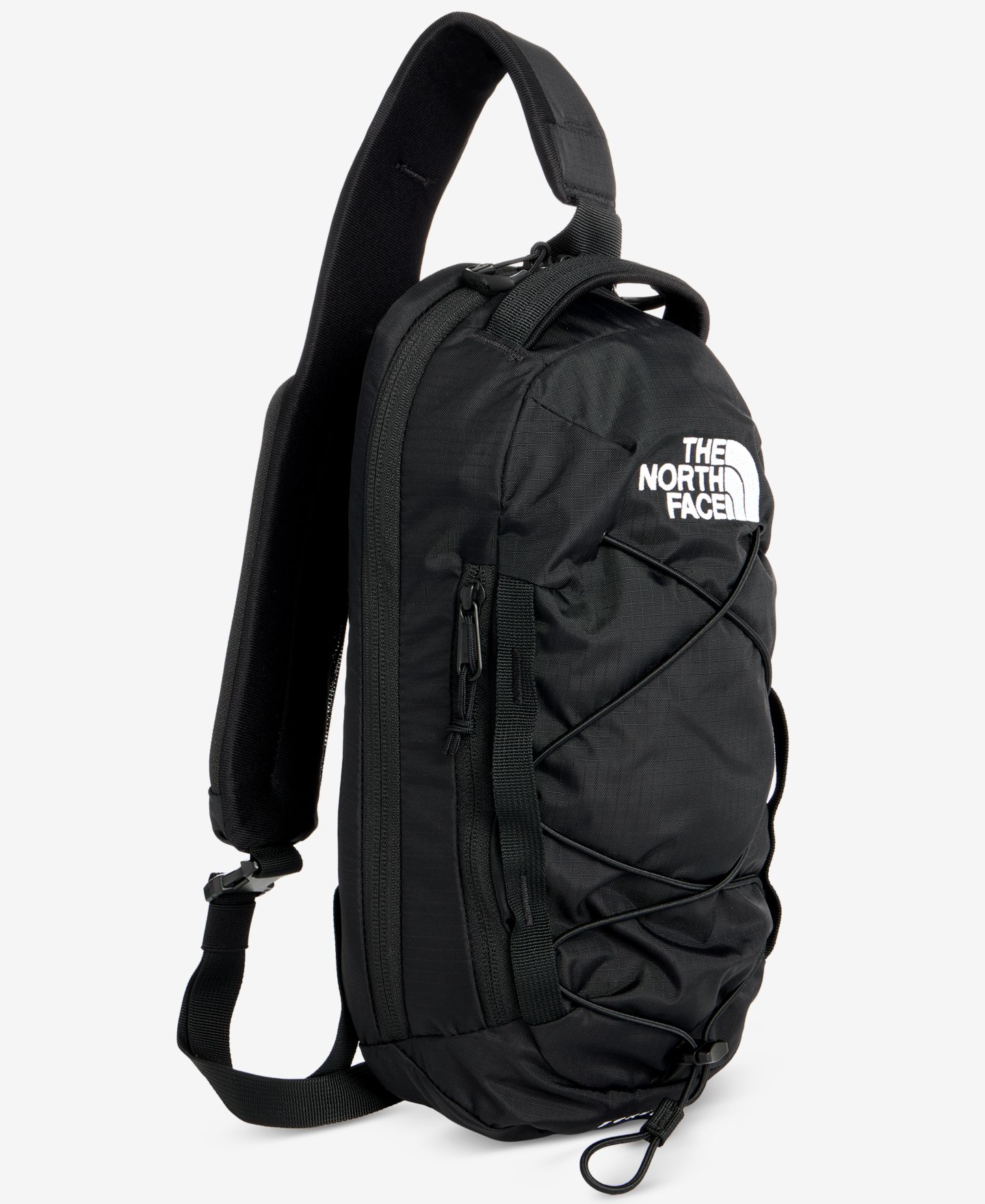 Мужская сумка The North Face Borealis Sling Crossbody, цвет: Чёрный / Белый — фото 5