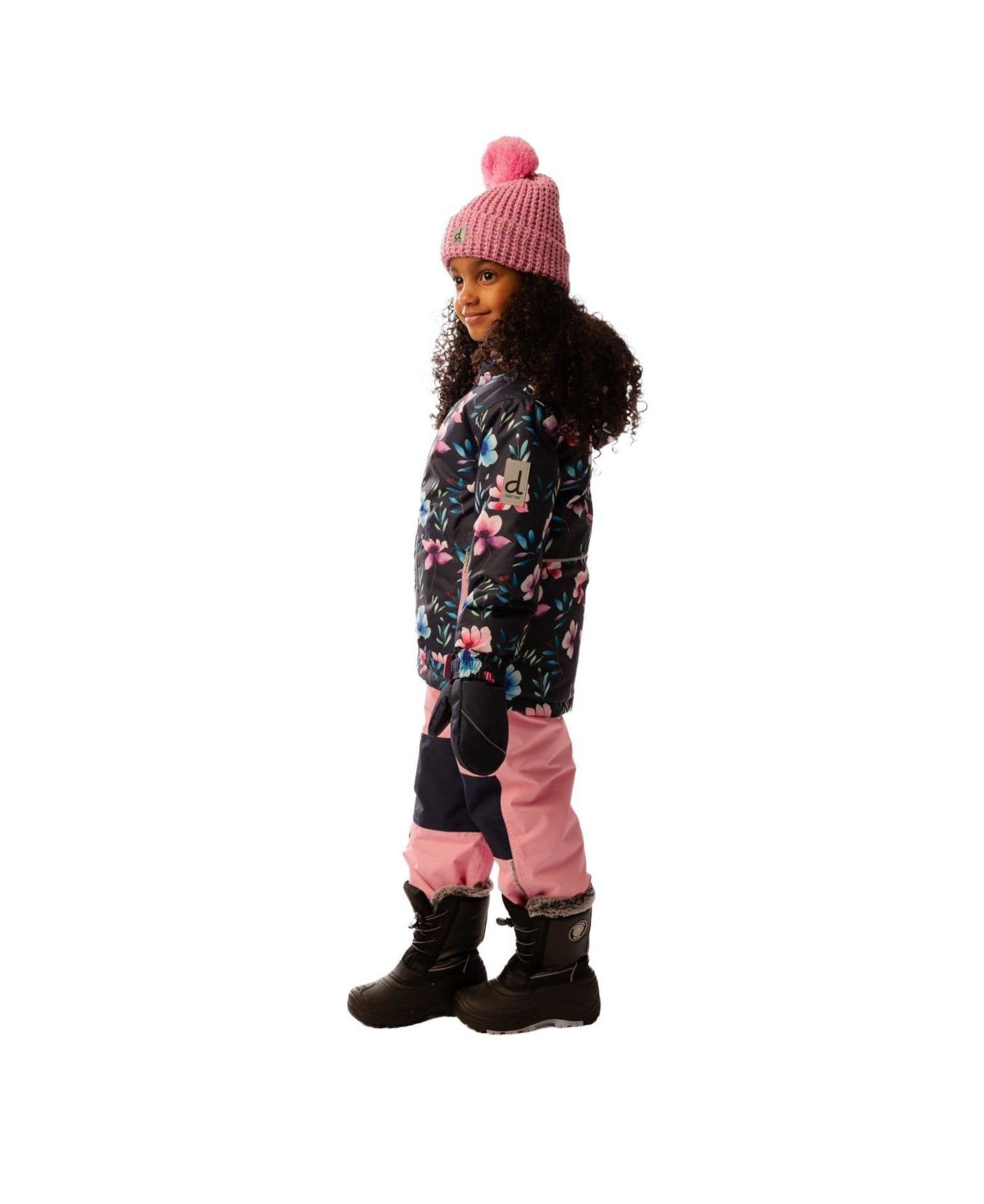 Little and Big Girl's (6-14) Light Weight Two Piece Chill Snowsuit Print