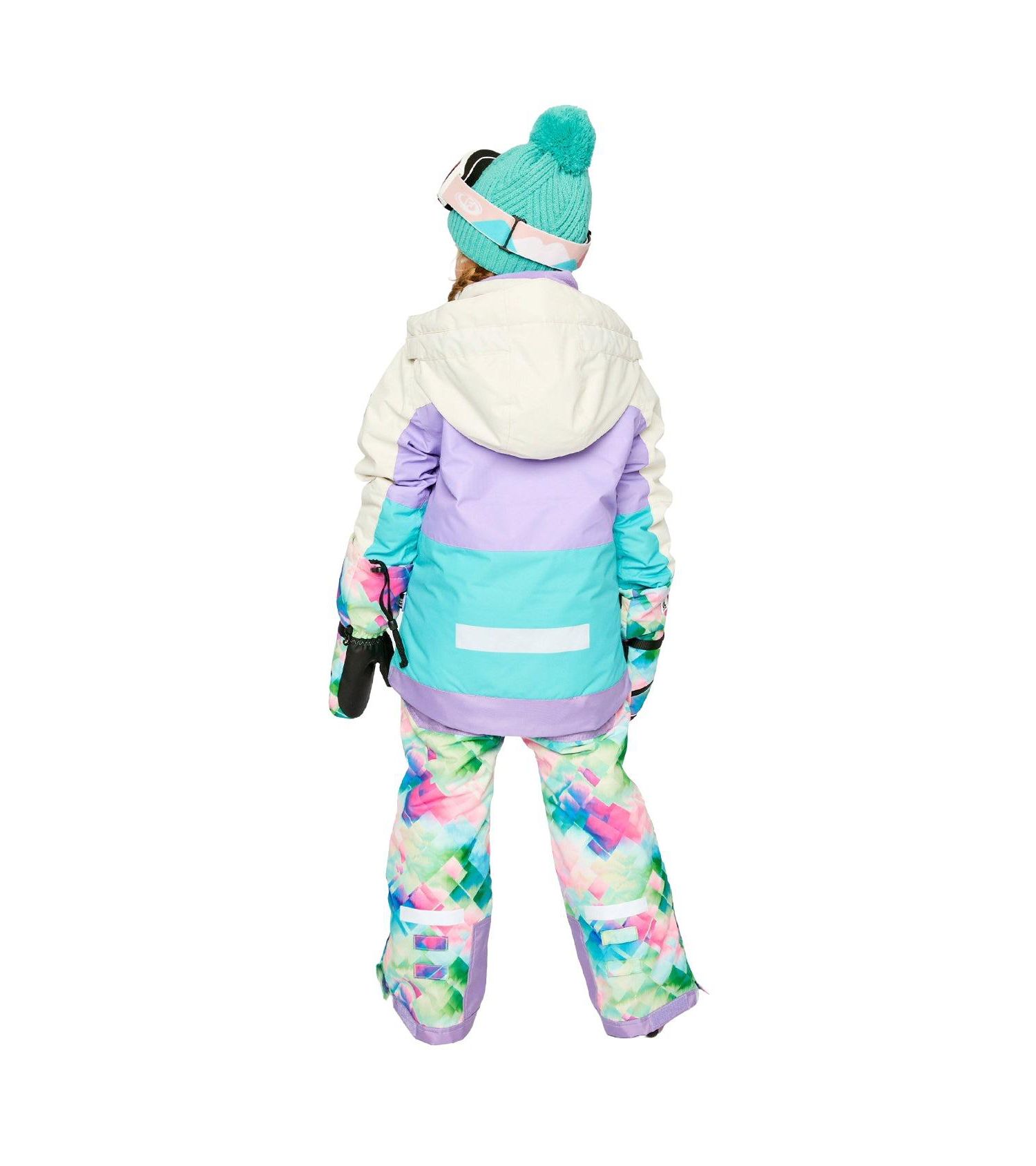 Little and Big Girl's (6-16) Two Piece Teknik Snowsuit
