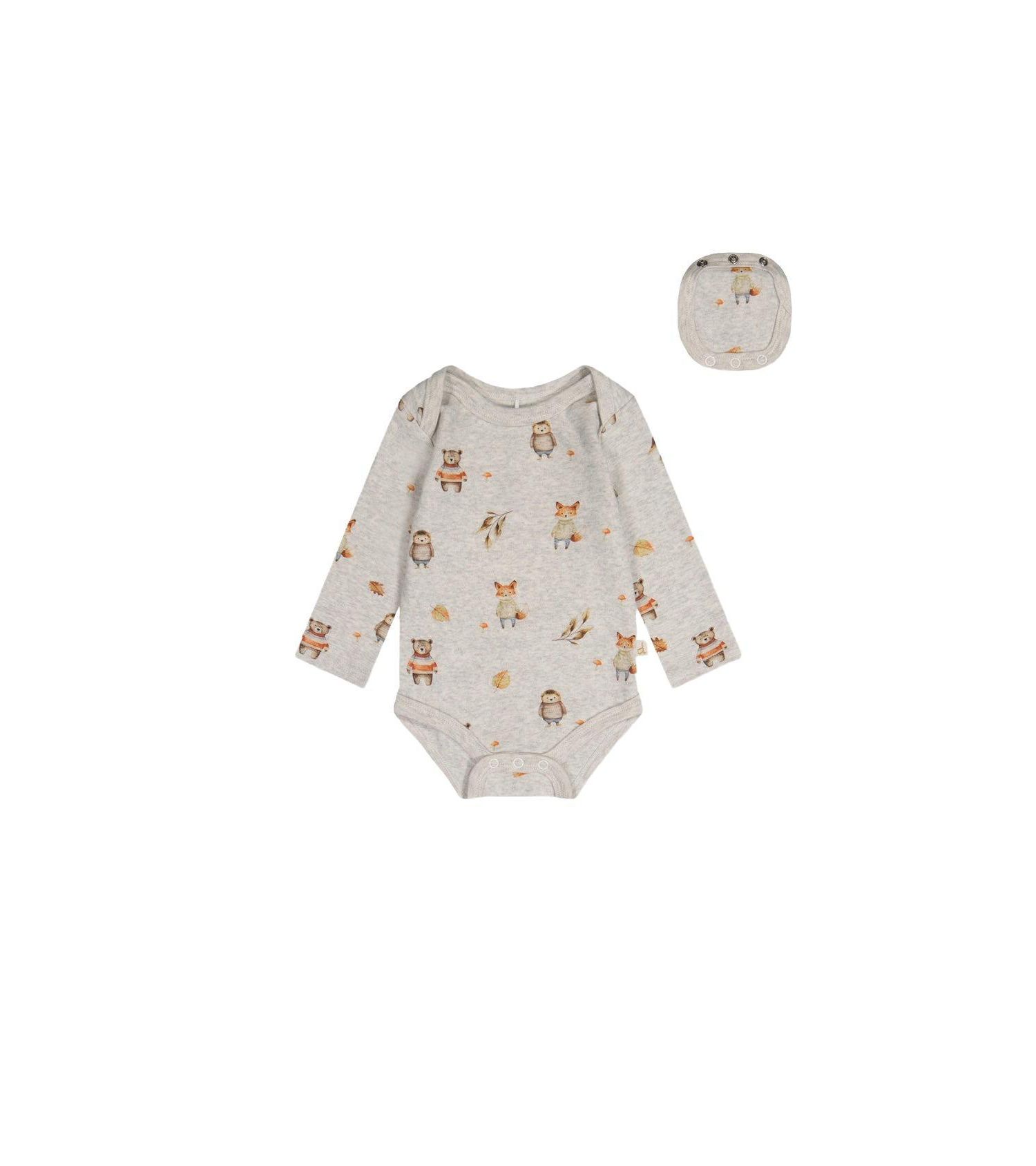 Baby Boy 3M TO 24M Cotton Onesie Animal Print