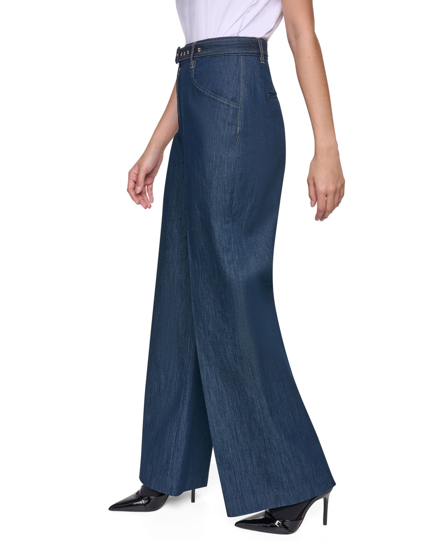 Women's Mid-Rise Straight-Leg Jeans