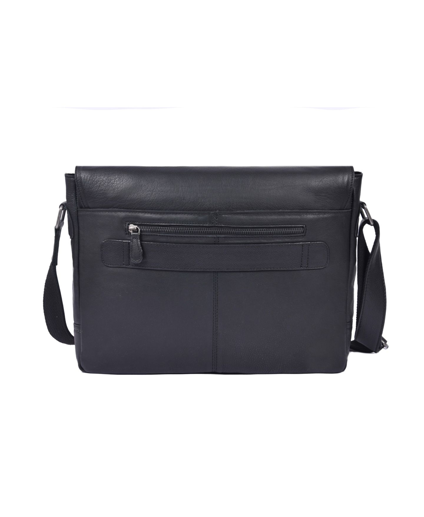 Сумка Aaron Leather Goods Vintage Black Genuine Leather Messenger Bag Laptop Briefcase Satchel Crossbody Shoulder Bag for Men Women - Office, Travel & Everyday Use — фото 16