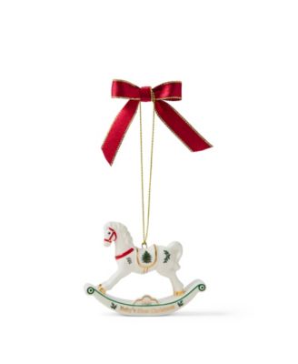 Christmas Tree 2026 Baby's First Christmas Horse Ornament