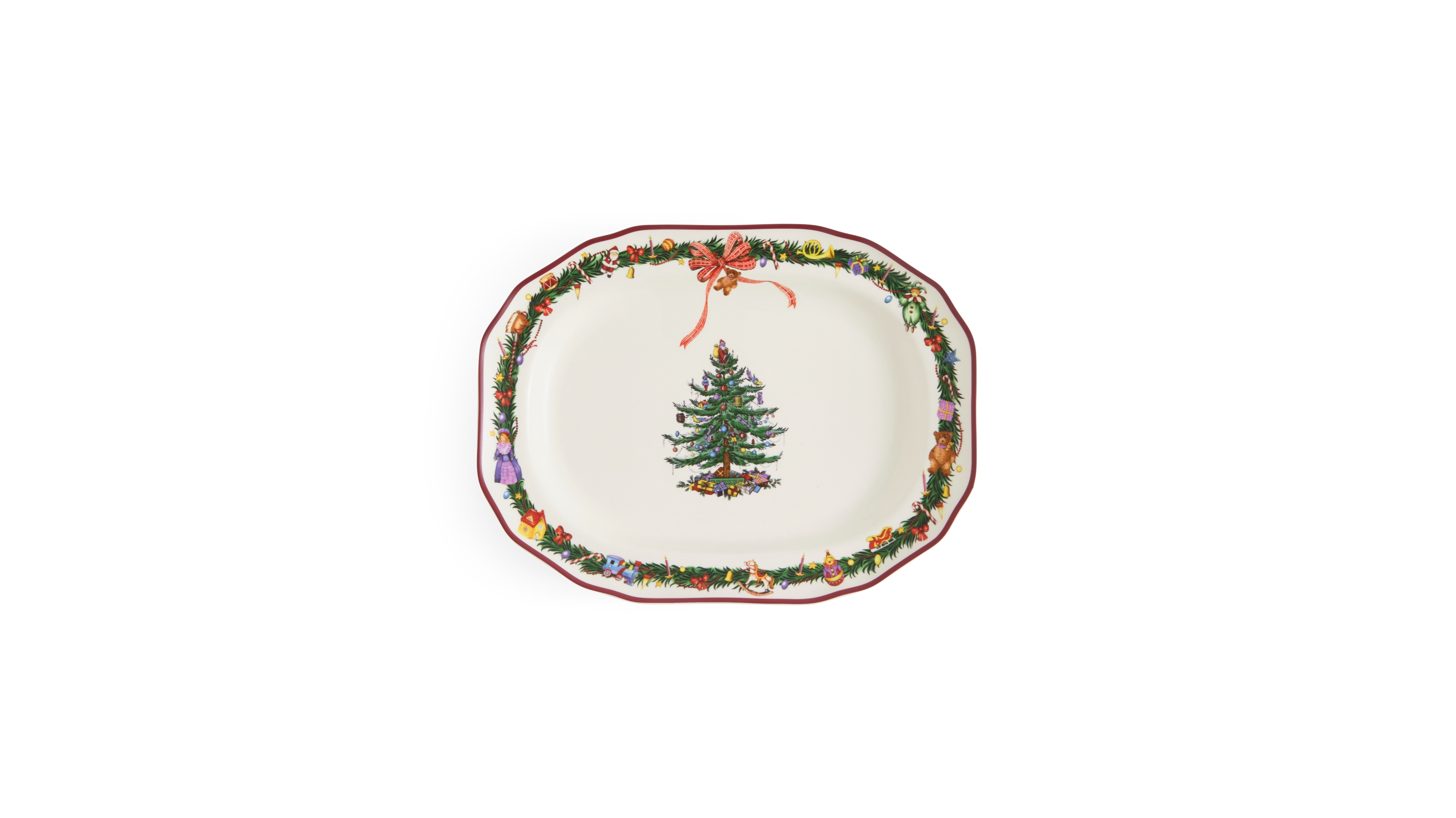 Spode Christmas Memories Rectangular Platter