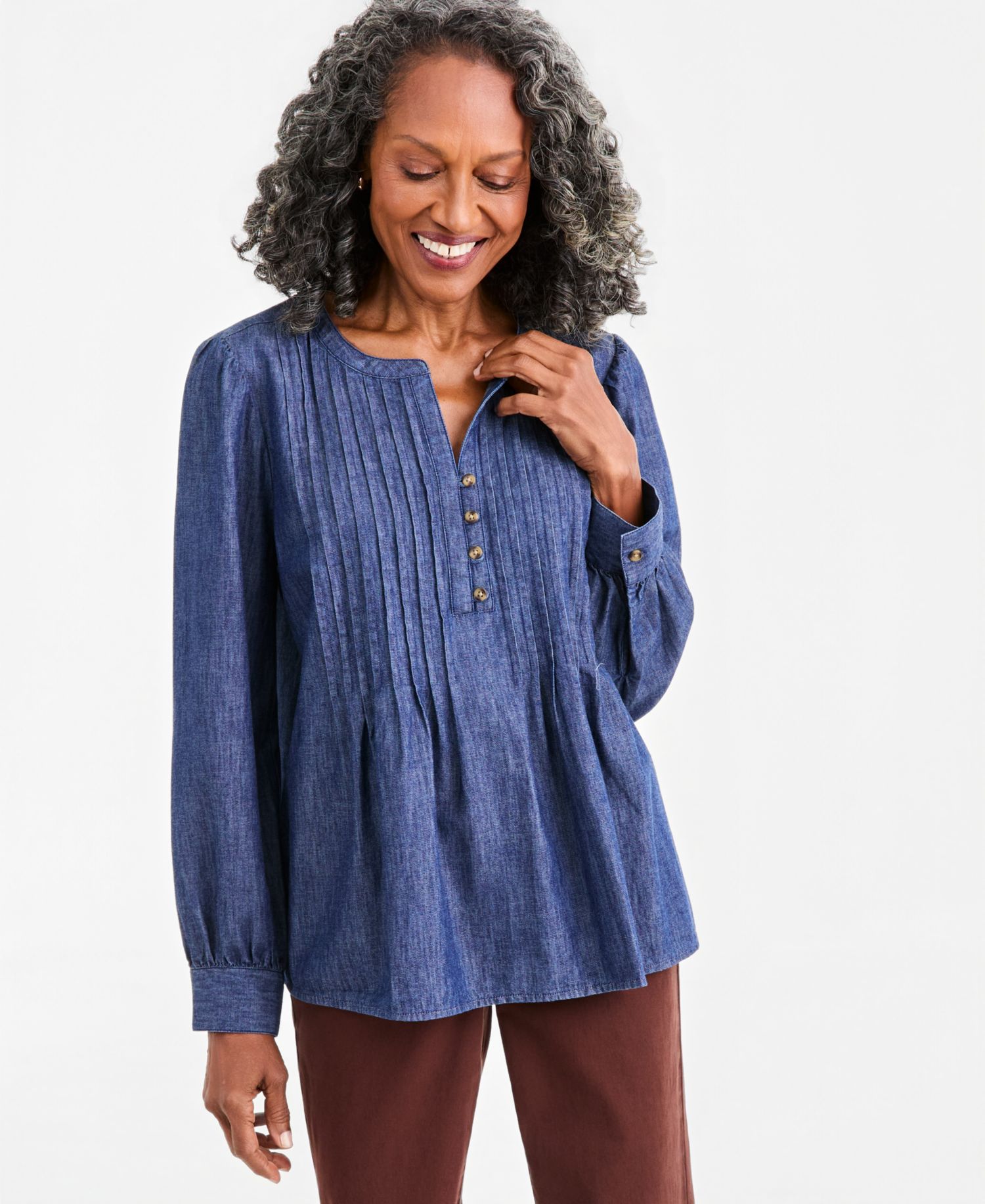 Women's Cotton Chambray Femme Shirt