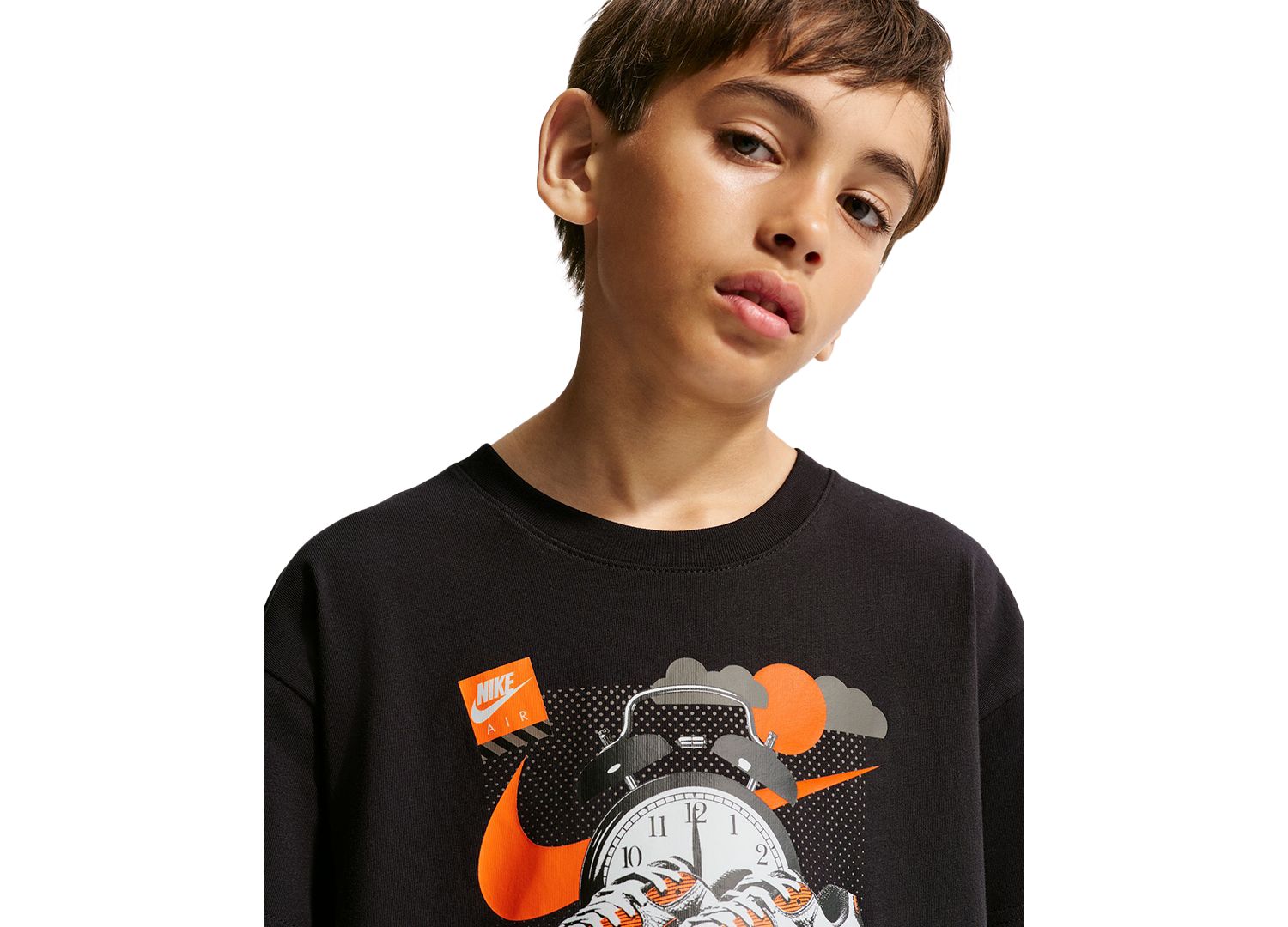Boys' 8-20 Sportswear Graphic Print Short-Sleeve T-Shirt