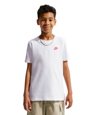 Boys' 8-20 Sportswear Logo Print Short-Sleeve T-Shirt