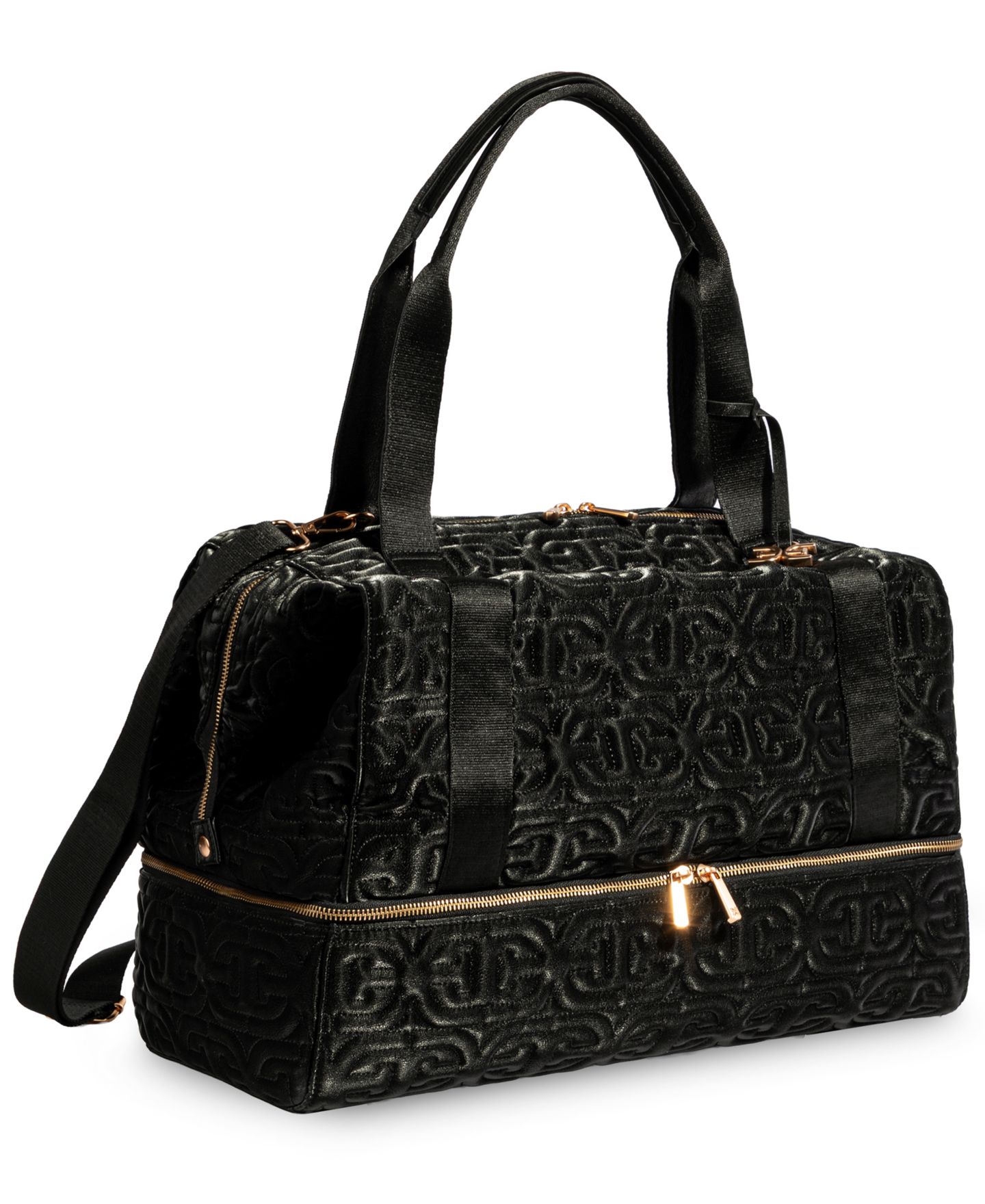 Женская сумка Sam Edelman Ethyl Quilted Weekender Handbag, цвет: Чёрный — фото 4