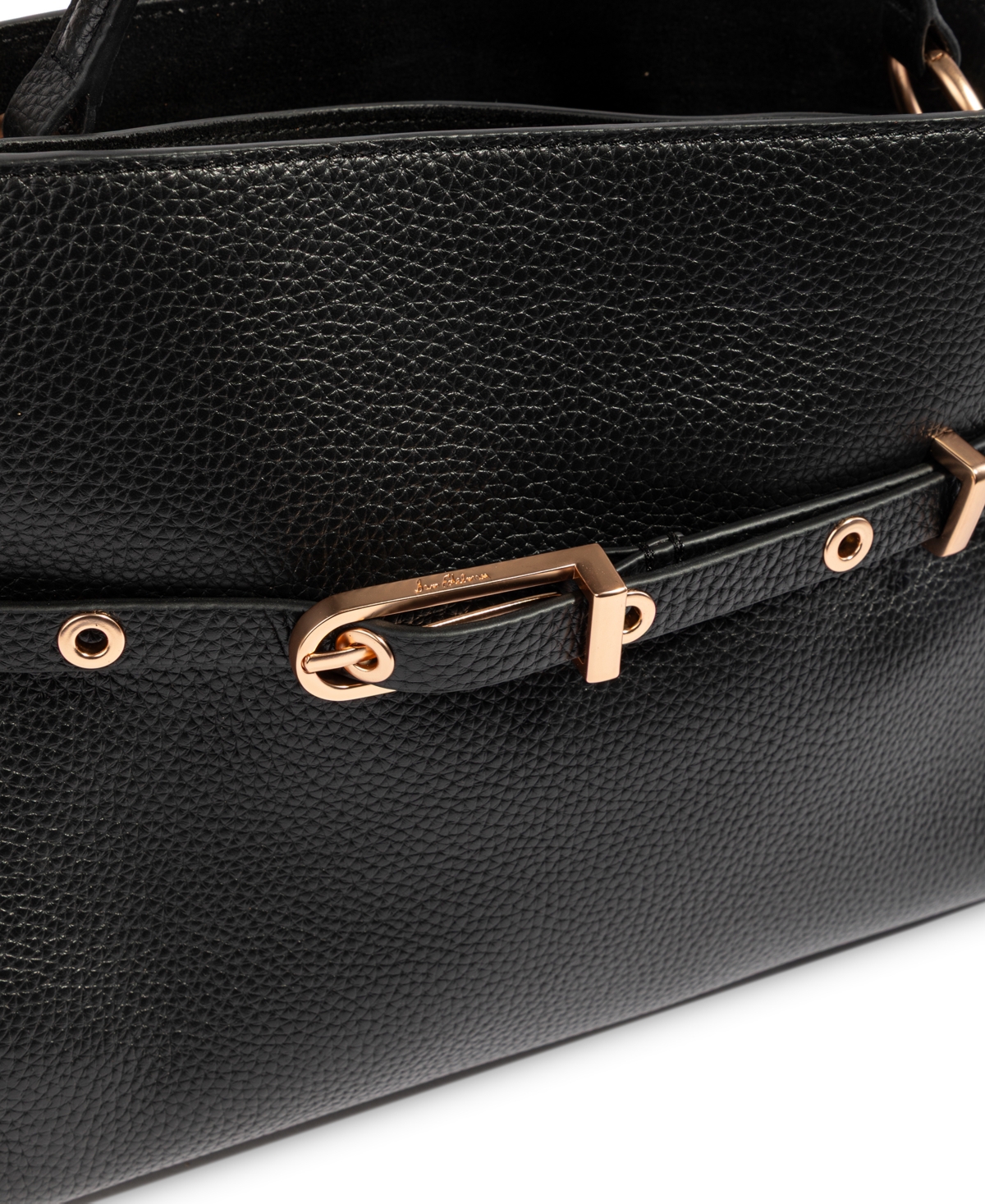 Sam Edelman Structured Florence Medium Leather Satchel Handbag
