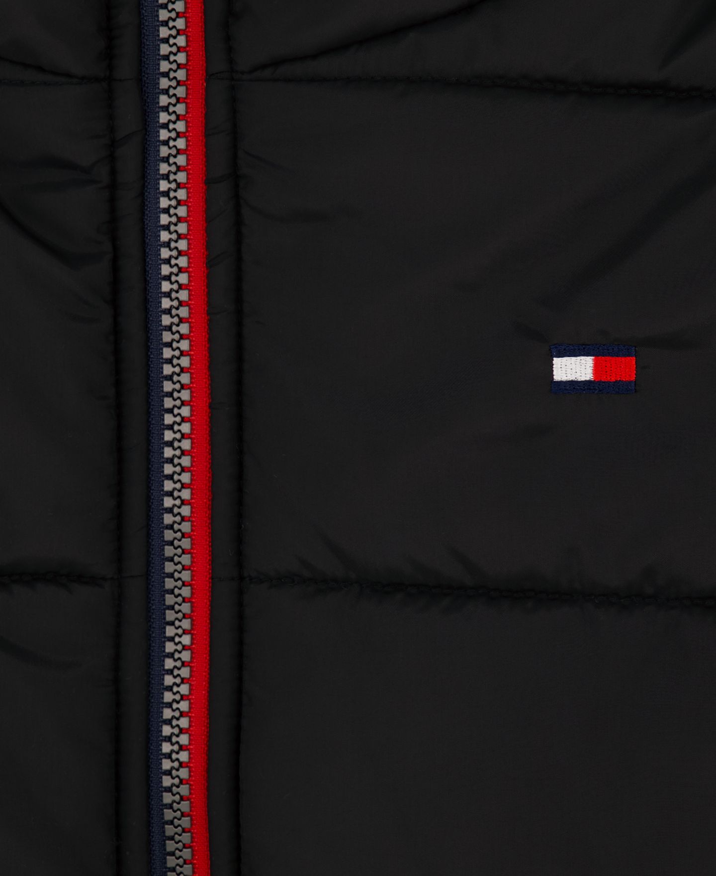 Куртка Tommy Hilfiger Logo Puffer Jacket для мальчиков, цвет: Чёрный — фото 6