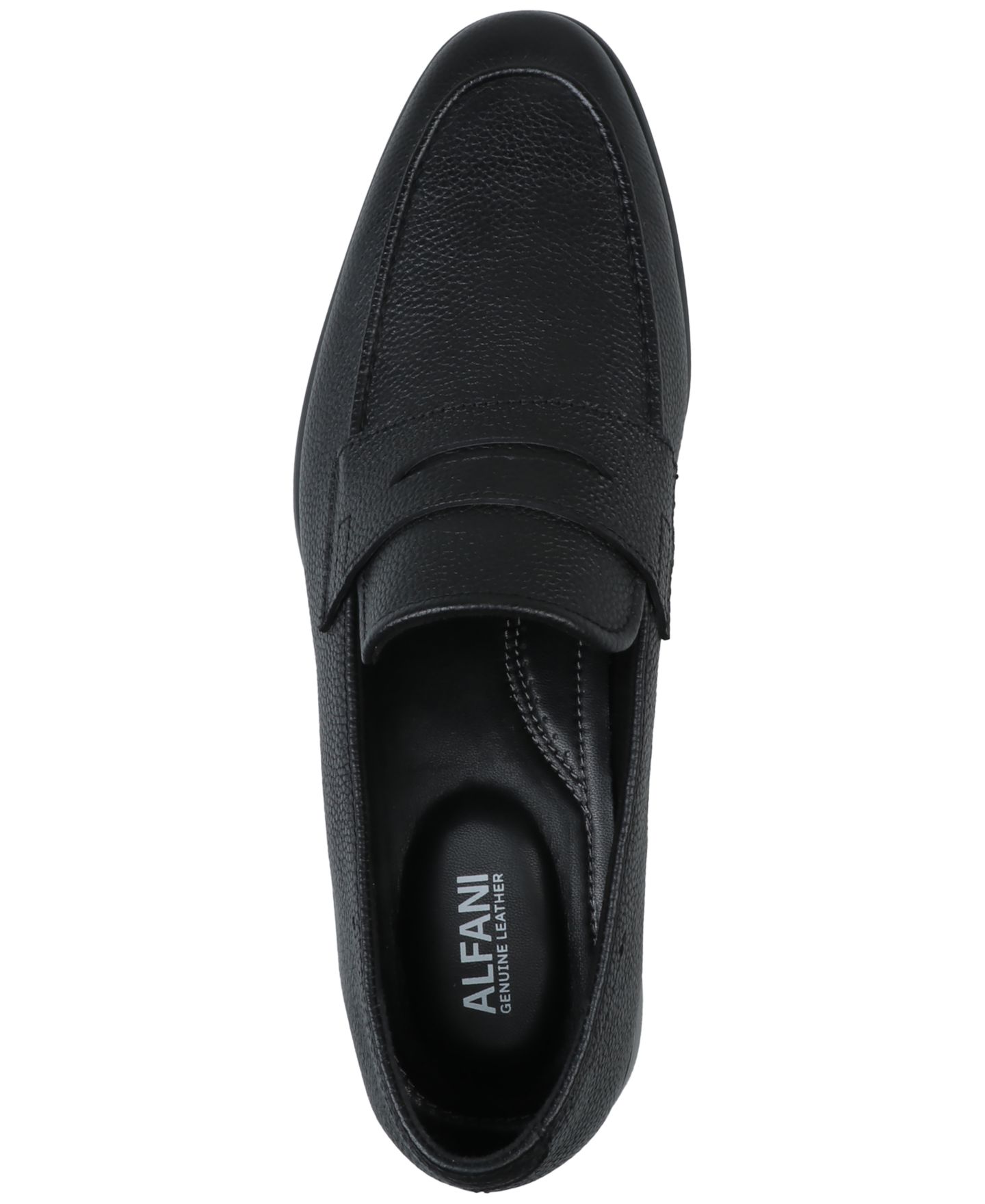 Обувь Alfani Men's Walterr Dress Shoes, цвет: Чёрный — фото 4