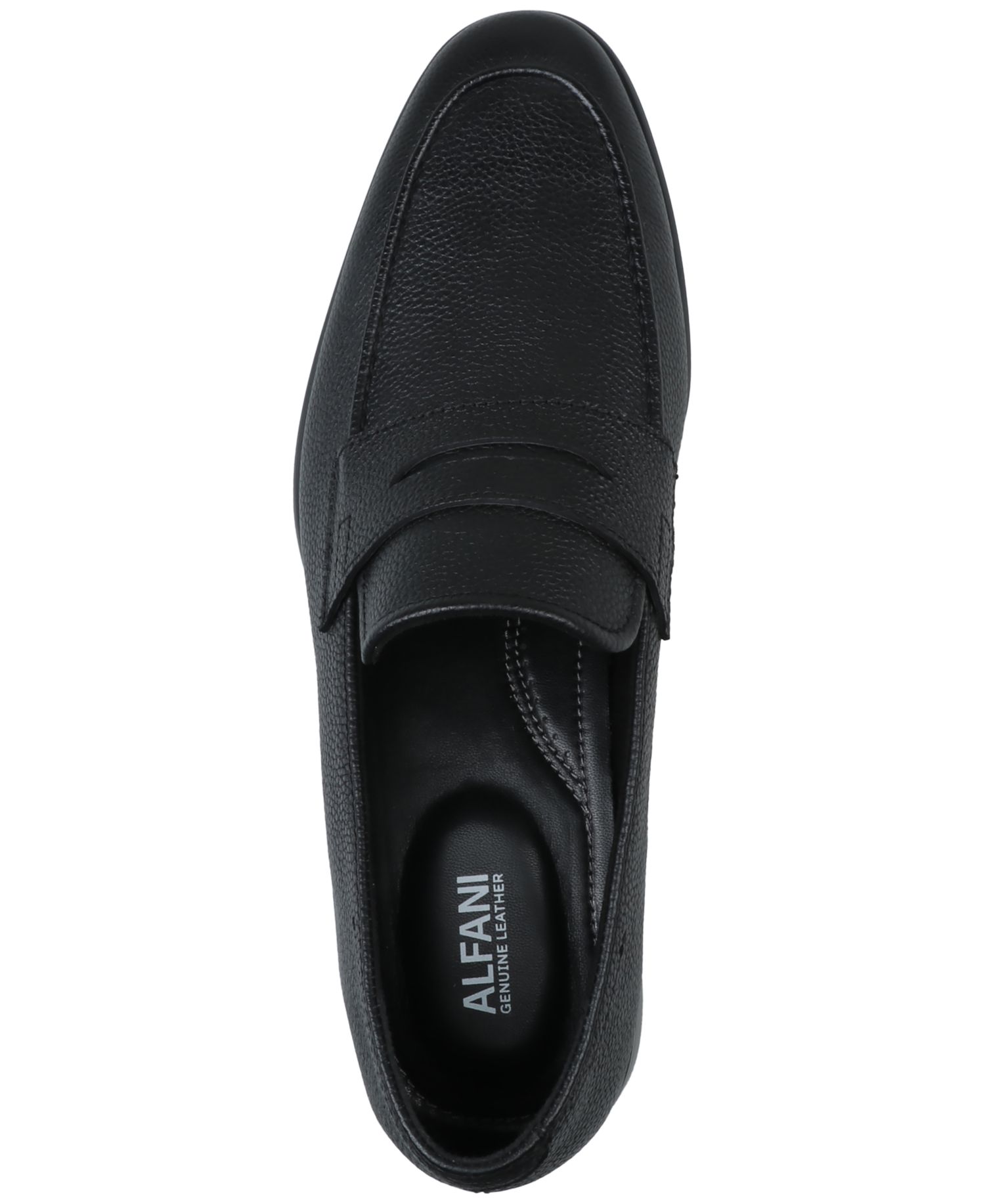 Men's Genuine Leather Slip-On Penny Loafers