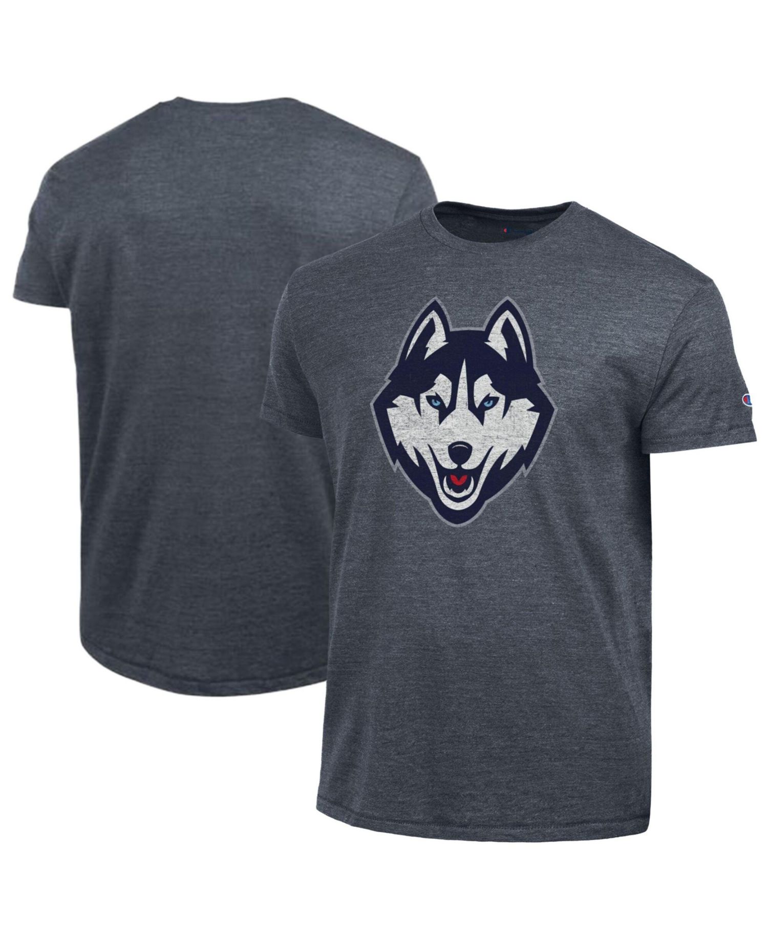 Men's Navy UConn Huskies Triumph Tri-Blend T-Shirt