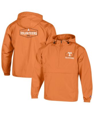 Men's Tennessee Orange Tennessee  Delay Packable Half-Zip Hoodie