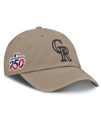 Men's Khaki Colorado Rockies Celebrating America's 250th&nbsp;Club Adjustable Hat