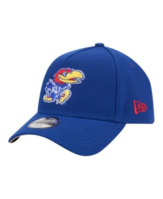 Big Boys and Girls Royal Kansas Jayhawks 9FORTY A-Frame Adjustable Hat