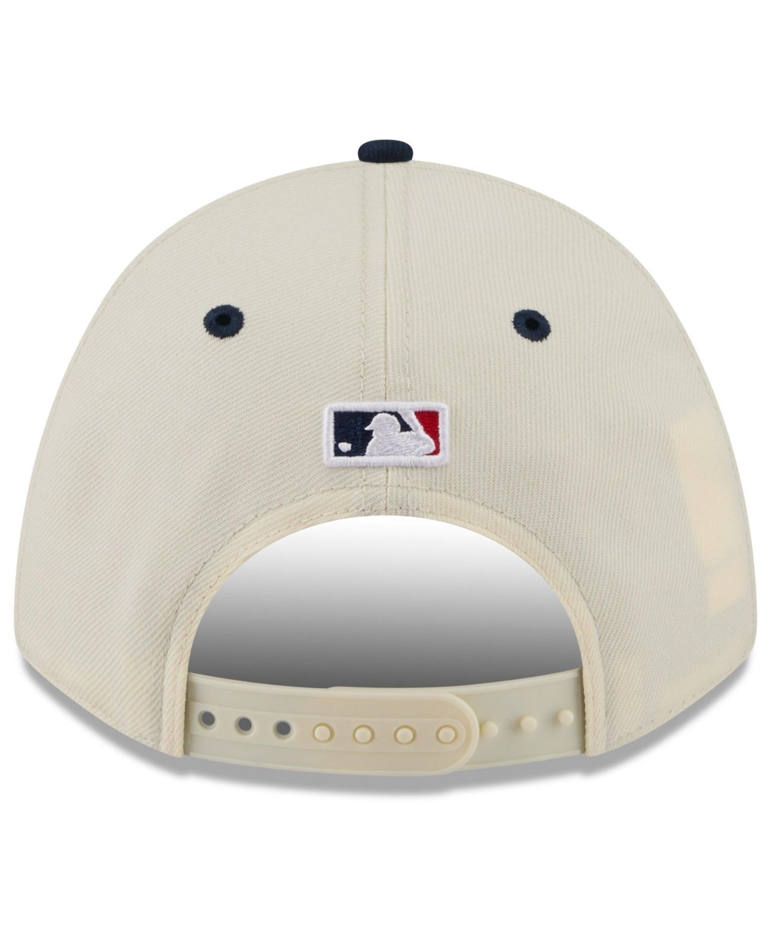 Big Boys and Girls Cream/Navy Detroit Tigers USA 250 9FORTY M-Crown Adjustable Hat