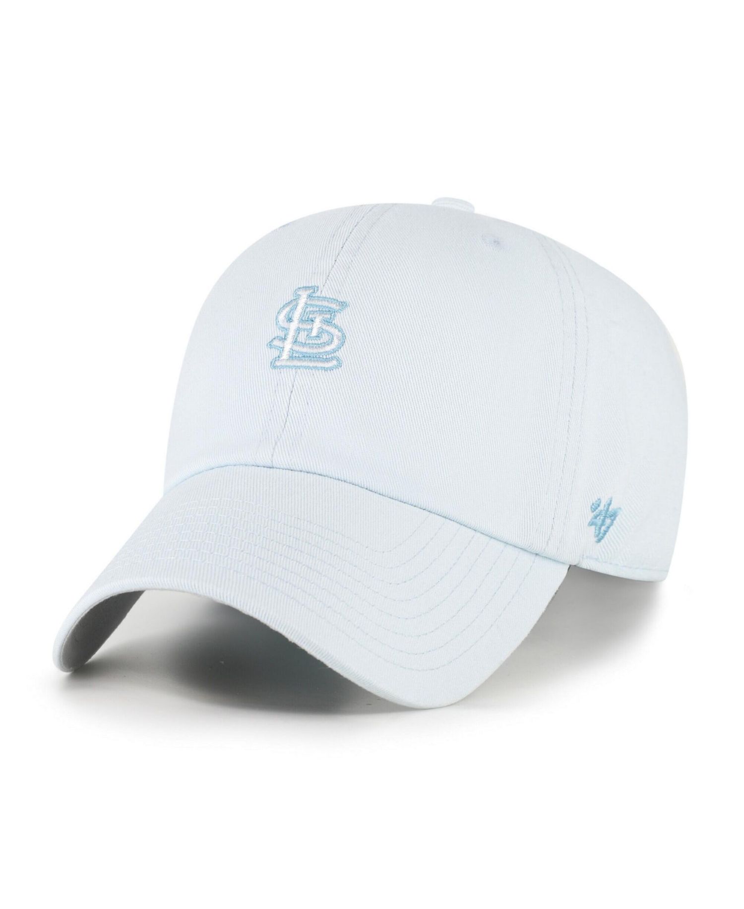 Men's and Women's Light Blue St. Louis Cardinals Pastel Clean Up Adjustable Hat