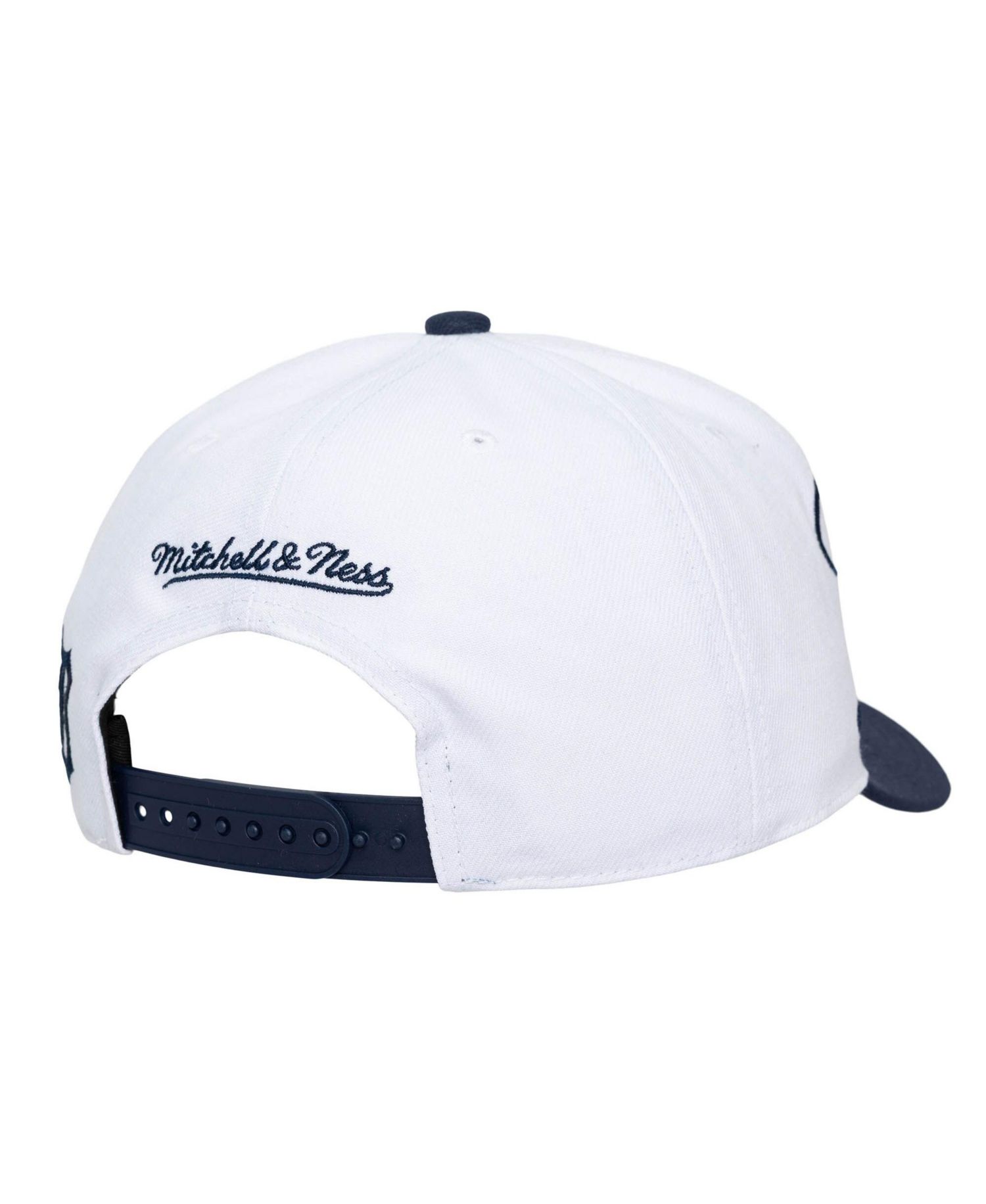Men's and Women's White/Navy Detroit Tigers XL Script Pro Crown Adjustable Hat