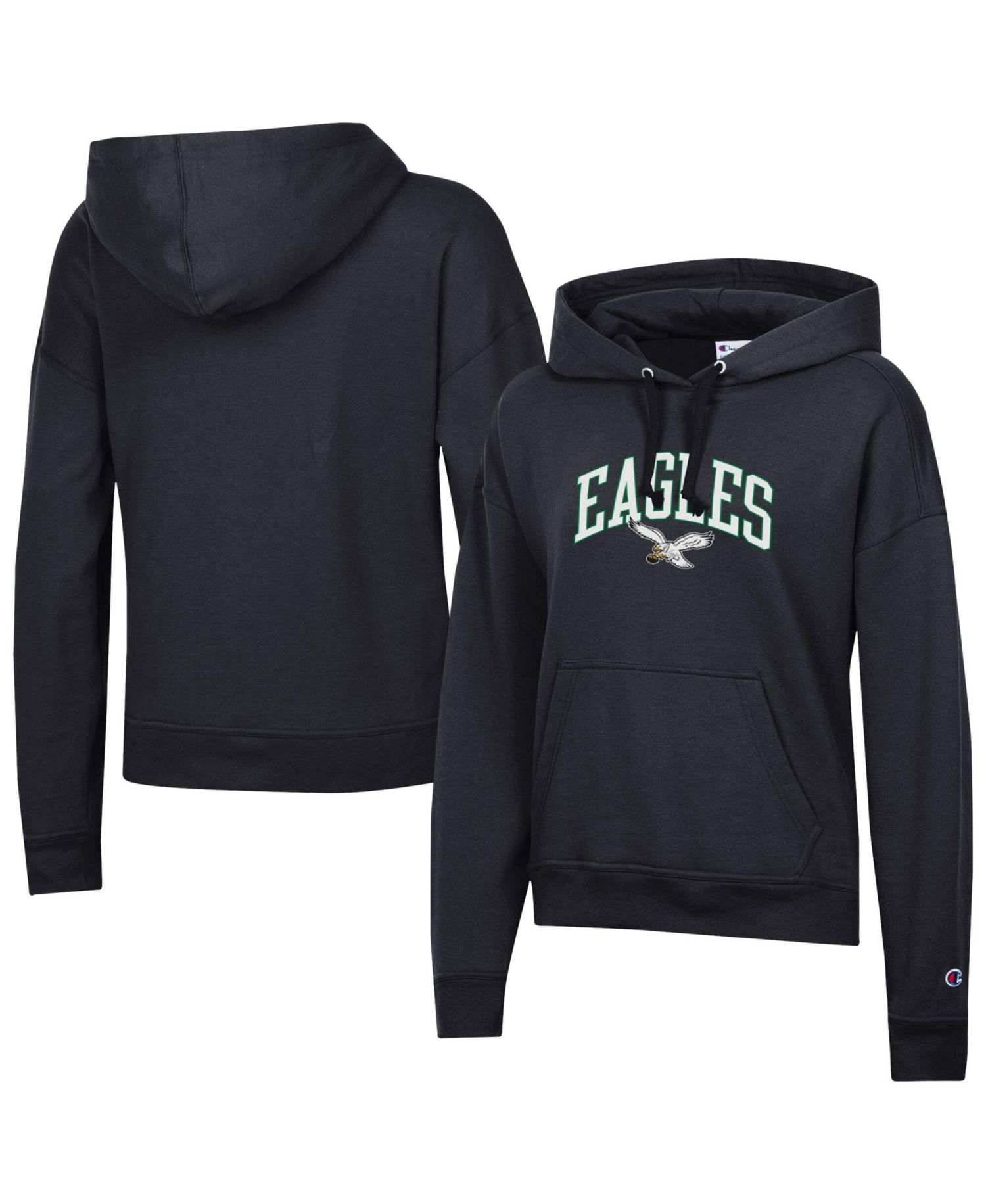 Women's Black Philadelphia Eagles Power blend Hoodie