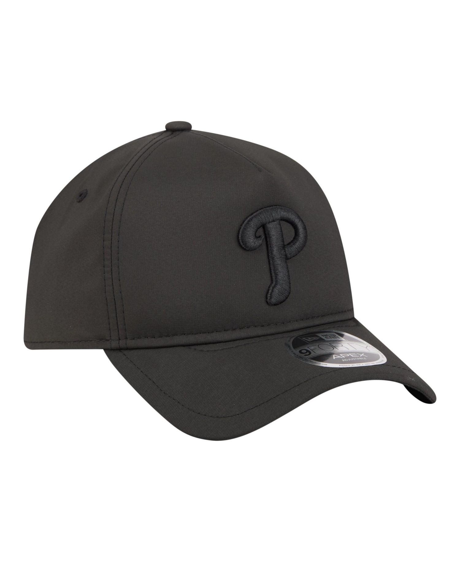 Men's Black Philadelphia Phillies Injection Apex 9FORTY Adjustable Hat