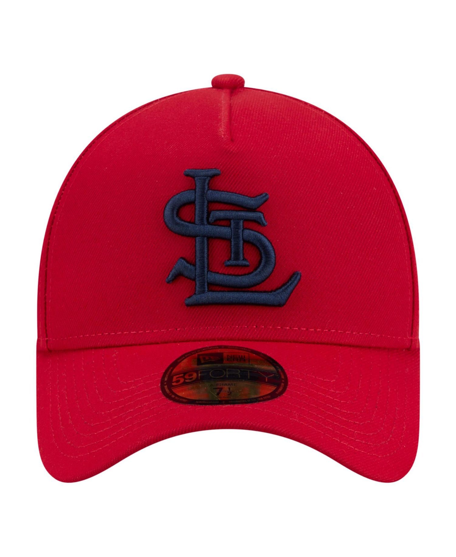 Men's Red St. Louis Cardinals A-Frame 59FORTY Fitted Hat