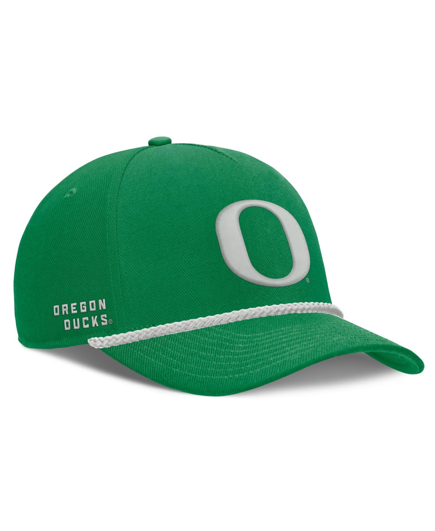 Men's and Women's Green Oregon Ducks Rope Rise Adjustable Hat