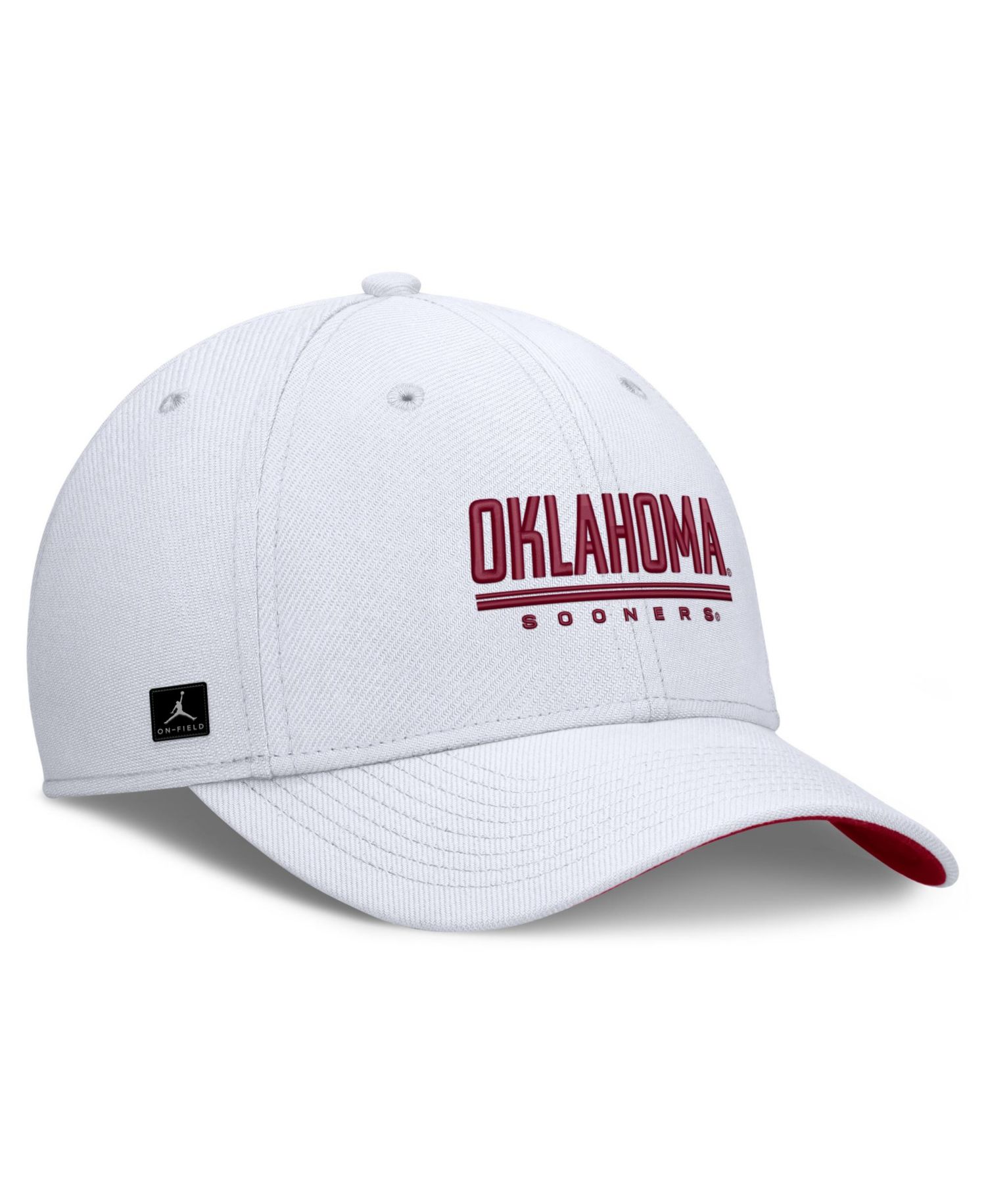 Men's White Oklahoma Sooners Game Day Rise Swooshflex Hat