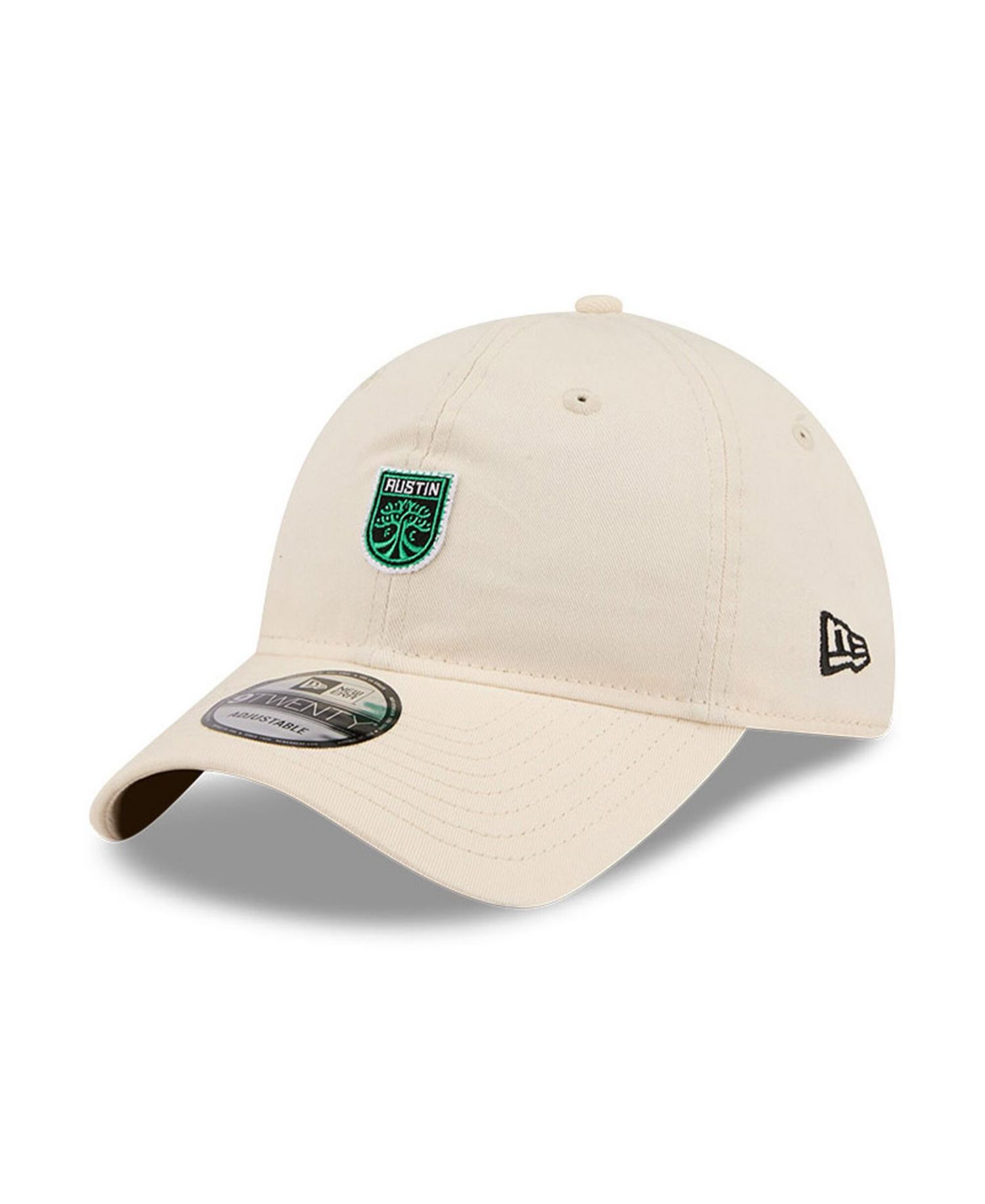 Men's Beige Austin FC Micro Team Logo 9TWENTY Adjustable Hat