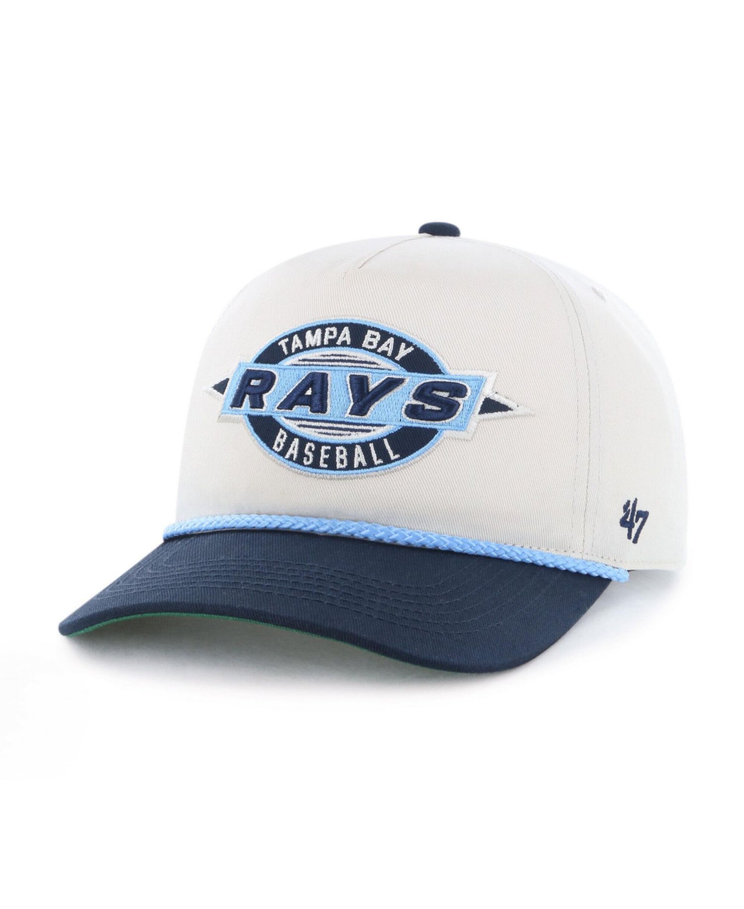 Men's Natural Tampa Bay Rays Frame Out Hitch Adjustable Hat