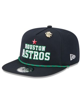 Men's Navy Houston Astros 2025 Big League Chew Golfer Snapback Hat