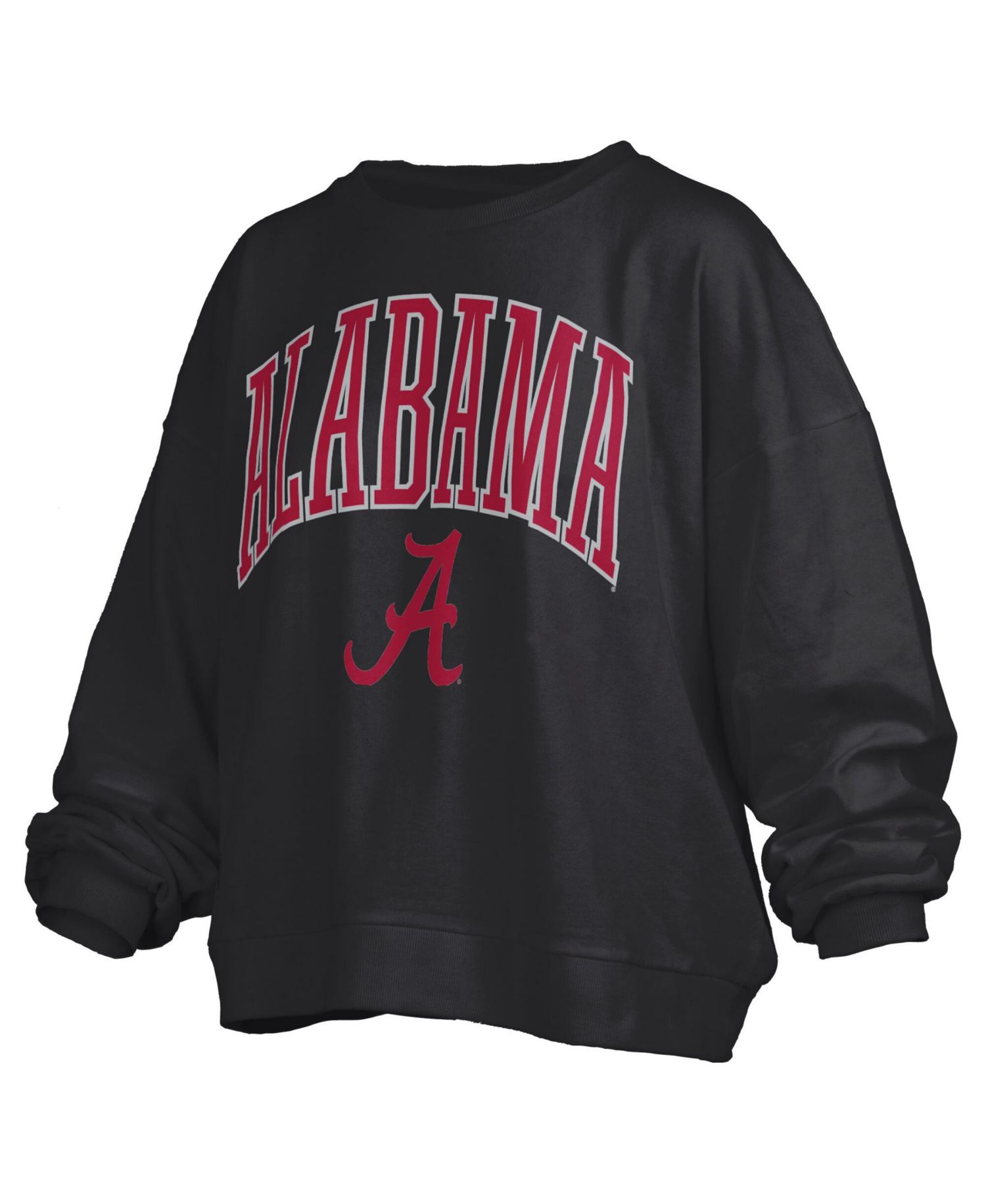 Women's Black Alabama Crimson Tide Plus Size Nelson Janise Sweatshirt