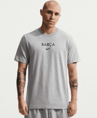 Men's Gray Barcelona Wordmark T-Shirt