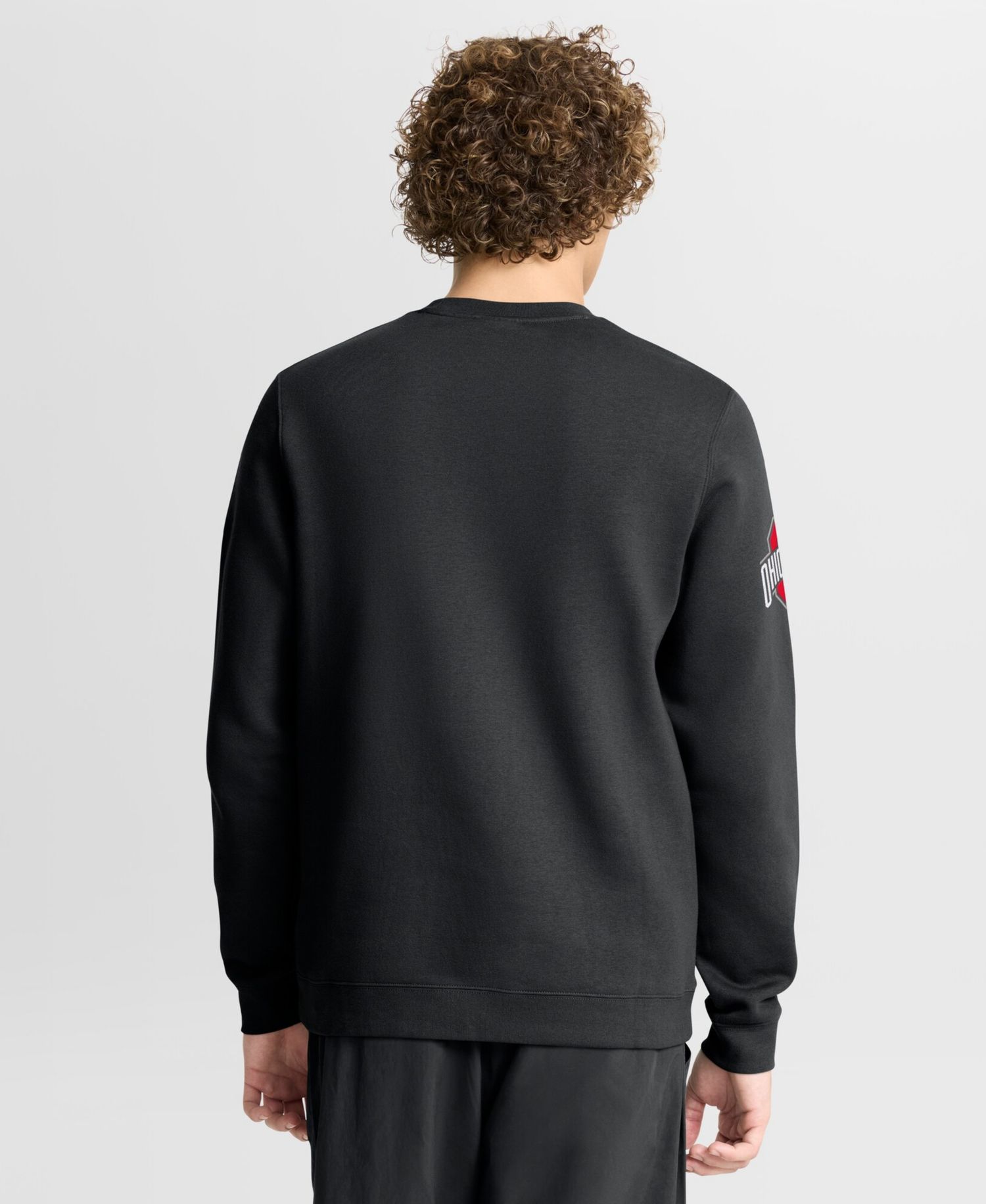 Men's Black Ohio State Buckeyes 2026 Sideline Club Sweatshirt