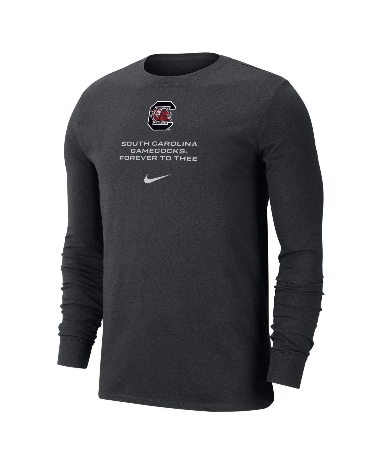 Men's Black South Carolina Gamecocks Dri-FIT Long Sleeve T-Shirt