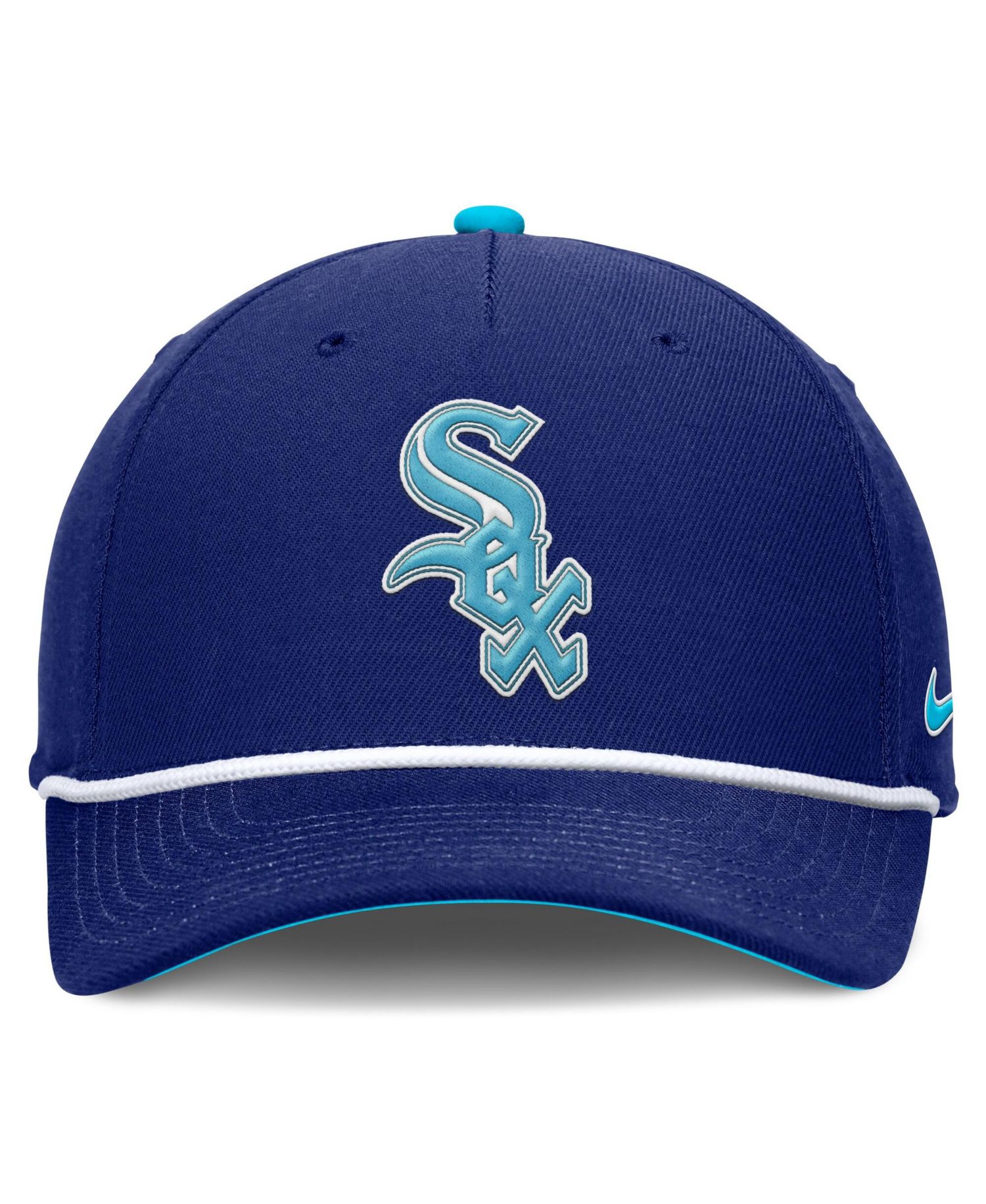 Men's Royal Chicago White Sox Rise Adjustable Hat