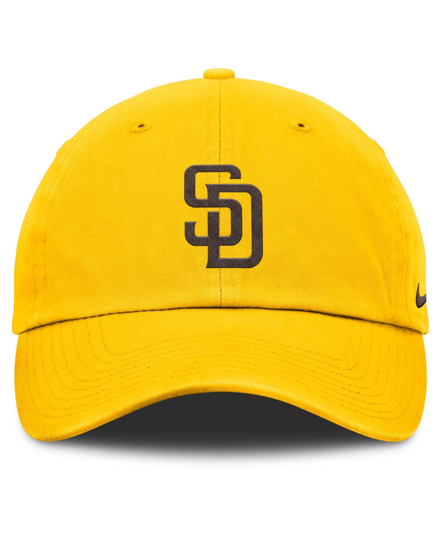 Men's Gold San Diego Padres Club Adjustable Hat