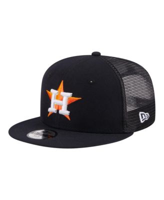 Big Boys and Girls Navy Houston Astros 9FIFTY Trucker Snapback Hat