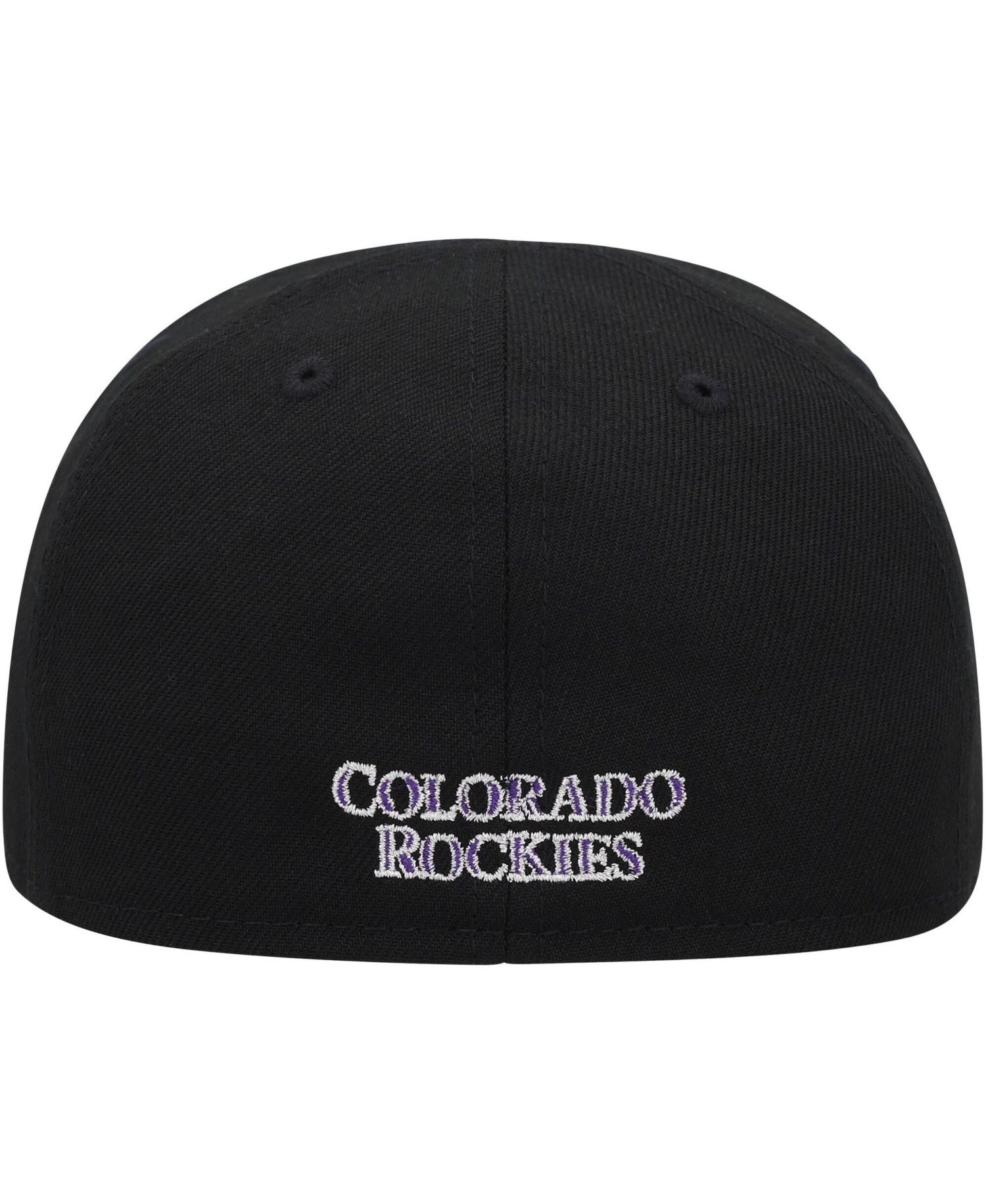 Baby Boys and Girls Black Colorado Rockies My First 59FIFTY Fitted Hat