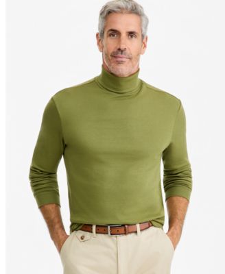 Men's Solid Turtleneck Shirt