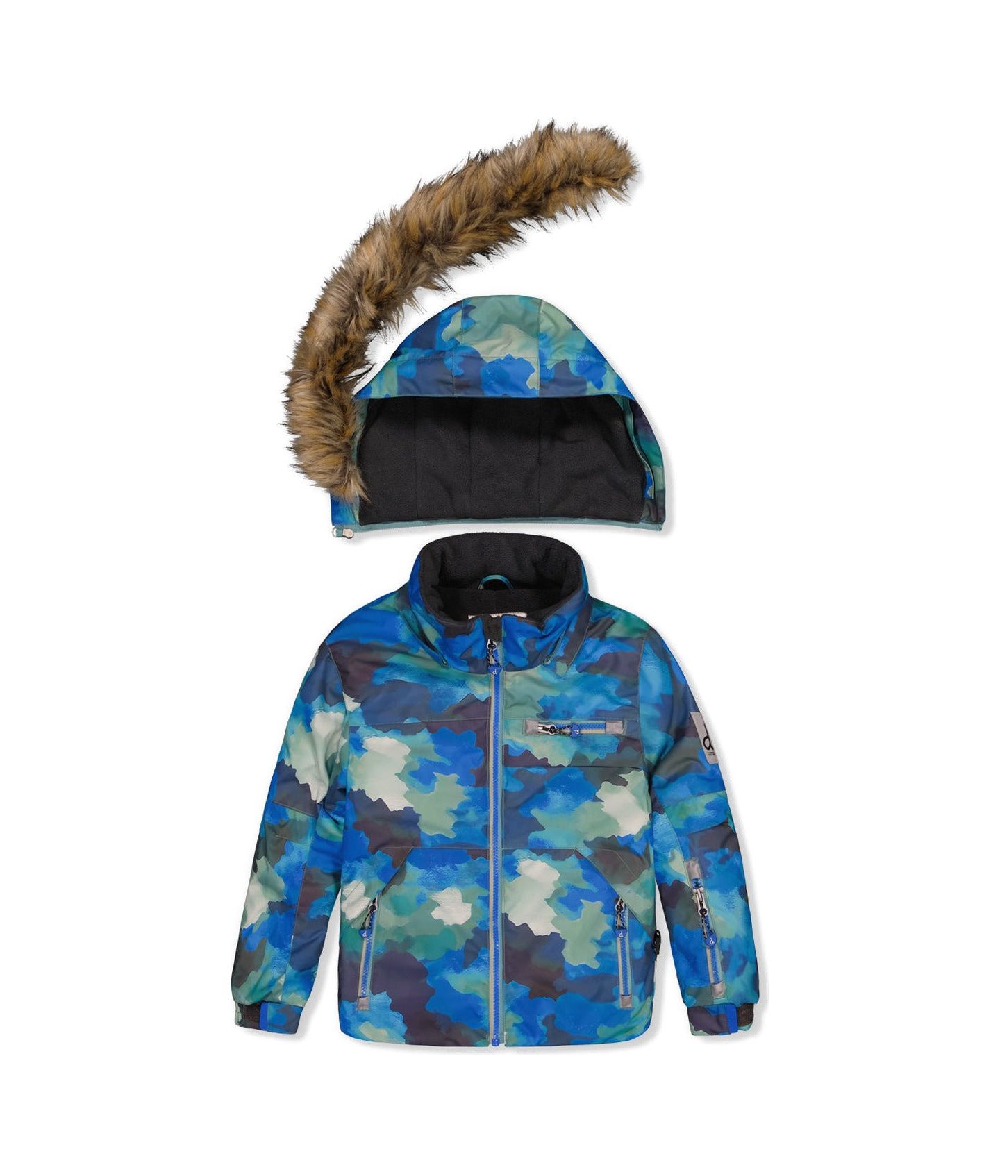 Deux par Deux Big Boys (6-14) Two Piece Play Snowsuit, цвет: Синий — фото 8