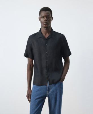 Men's Regular-Fit Linen Shirt